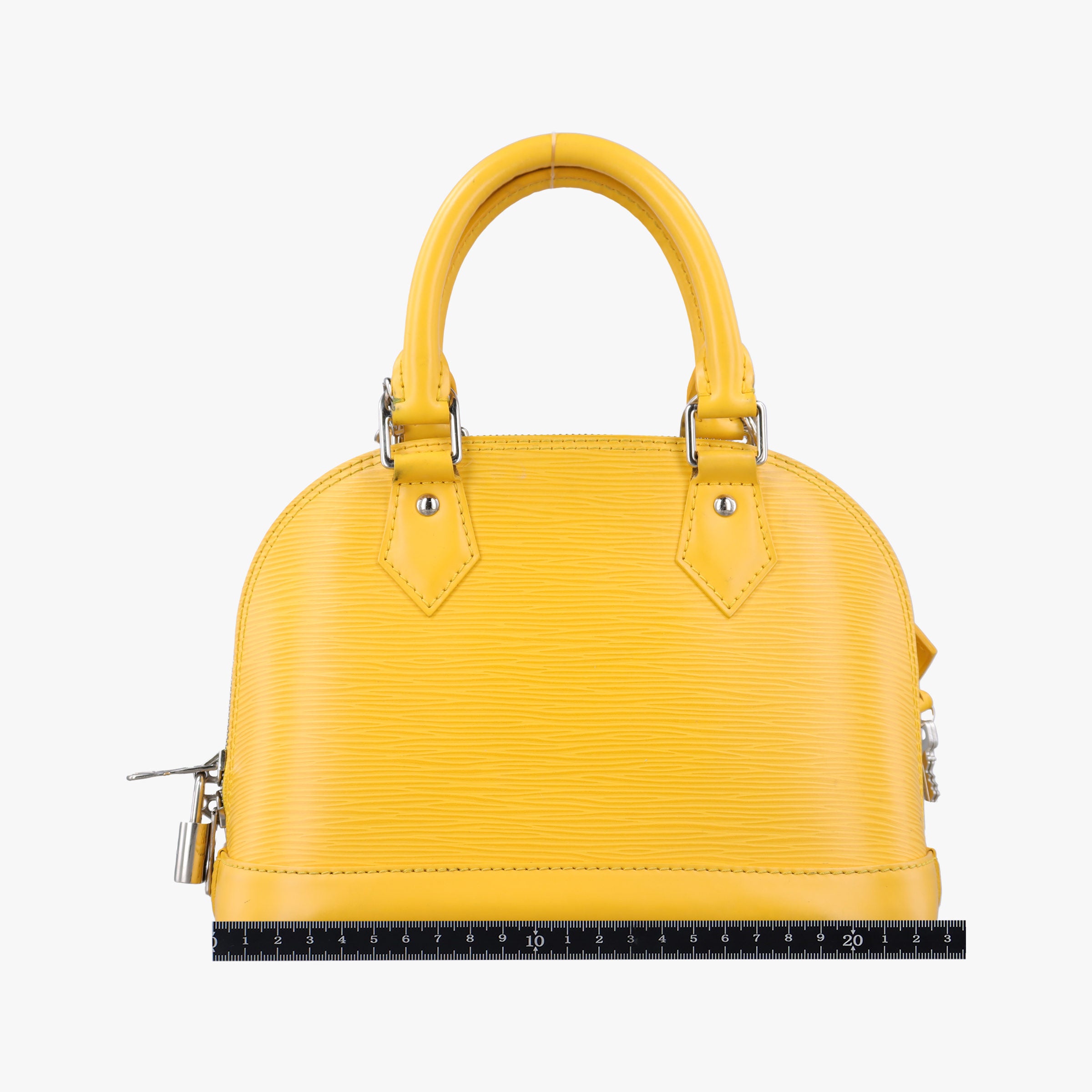 Secondhand Louis Vuitton Alma BB Citron Epi M40866 shoulderbag | stylenewstar
