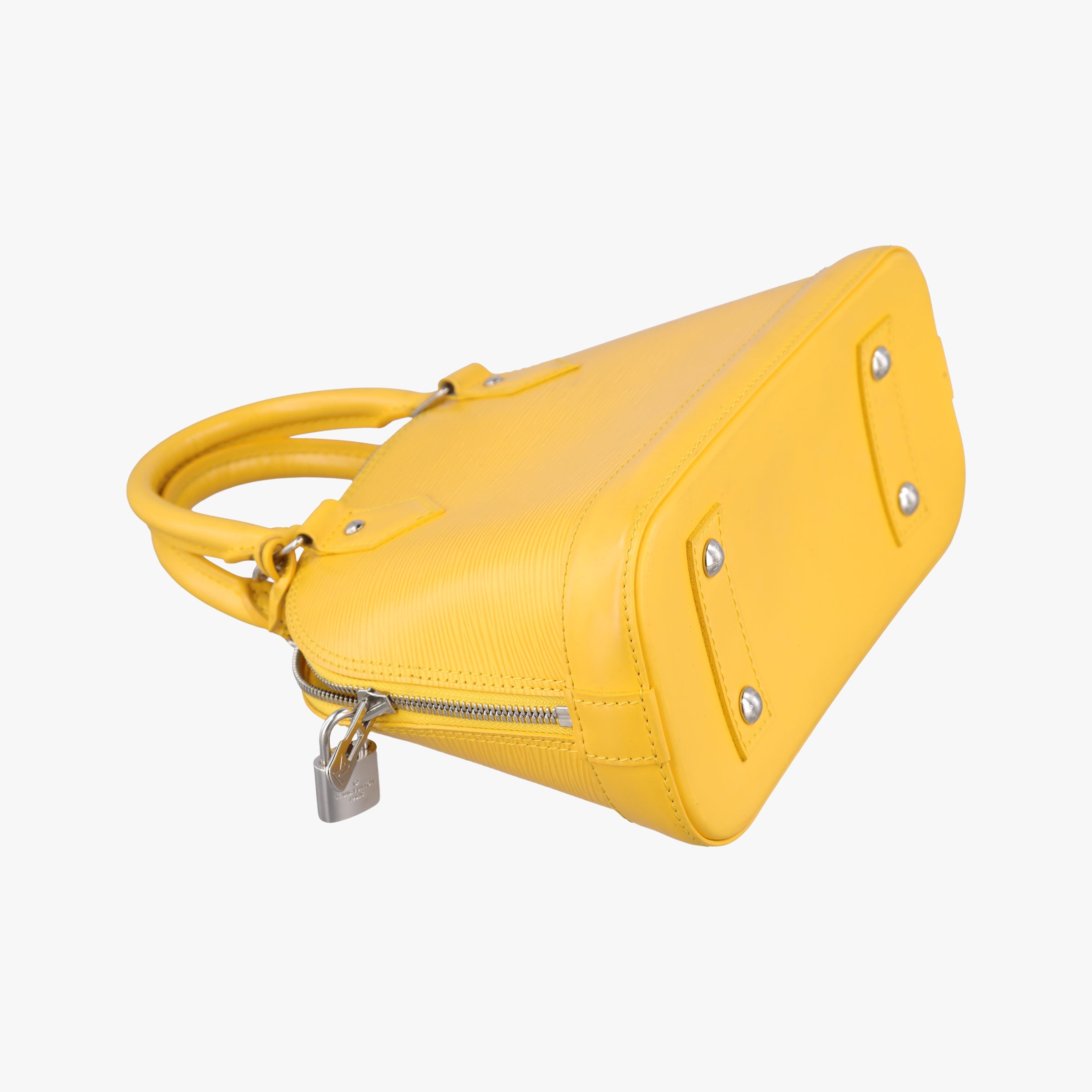 Secondhand Louis Vuitton Alma BB Citron Epi M40866 shoulderbag | stylenewstar
