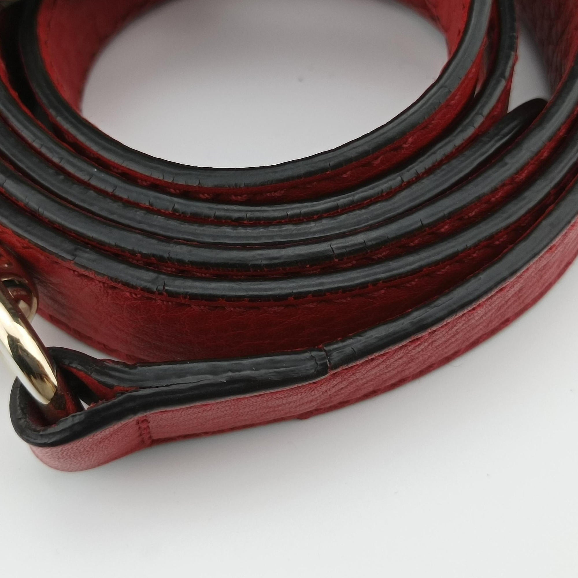 Secondhand Gucci Soho Red Leather 308362 shoulderbag | stylenewstar
