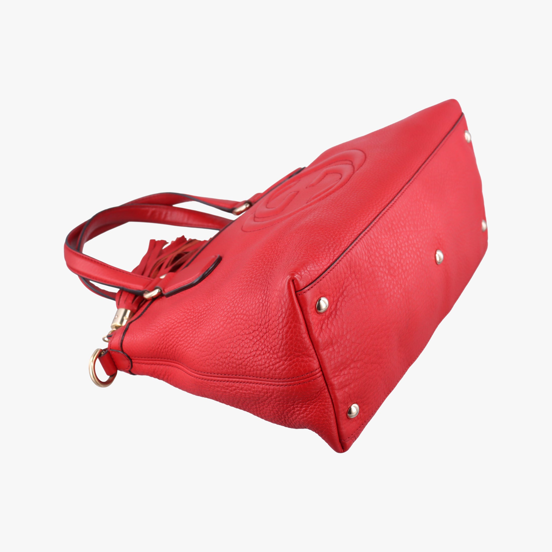 Secondhand Gucci Soho Red Leather 308362 shoulderbag | stylenewstar