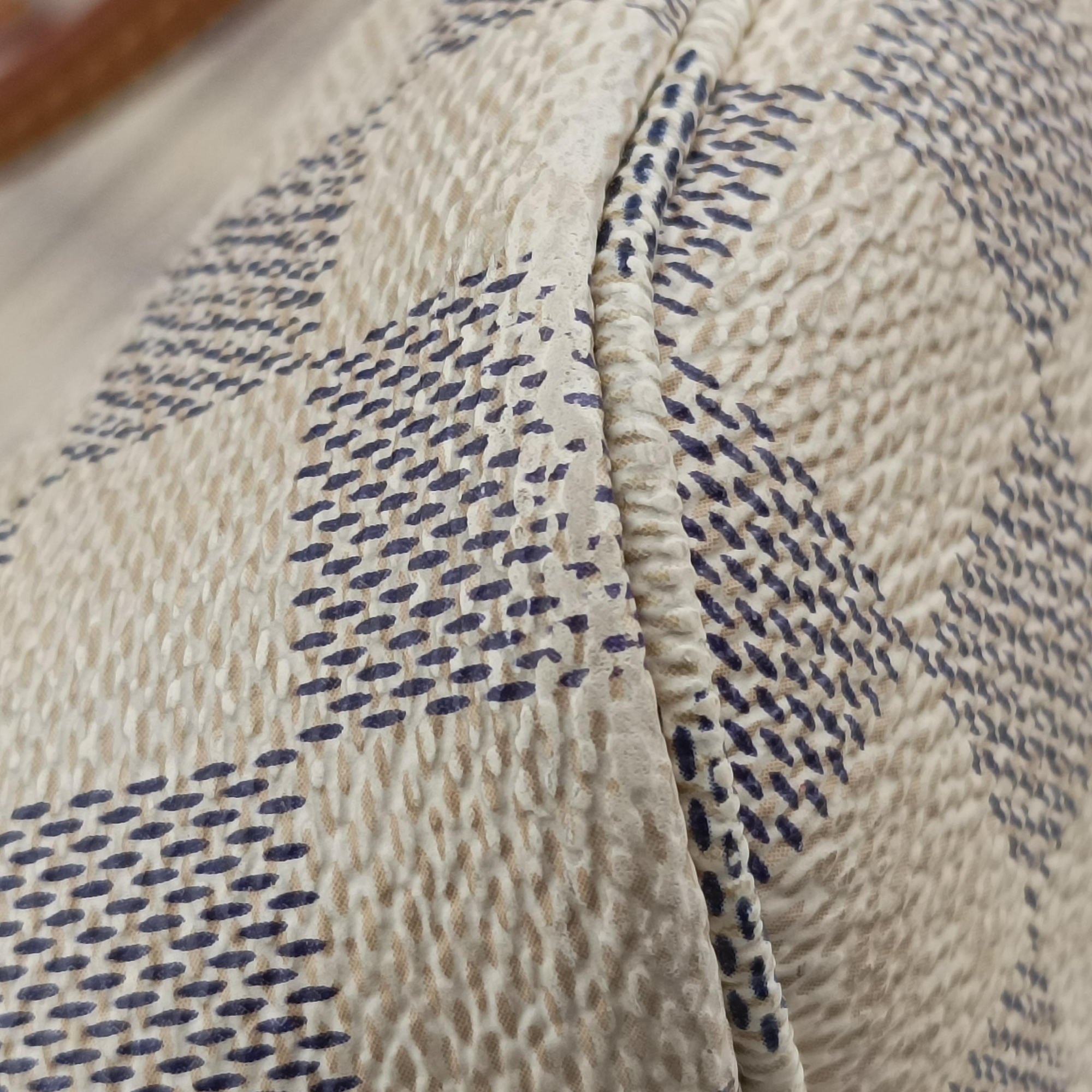 Pre-owned Louis Vuitton Neverfull MM Azur Damier Canvas N51107 shoulderbag | stylenewstar