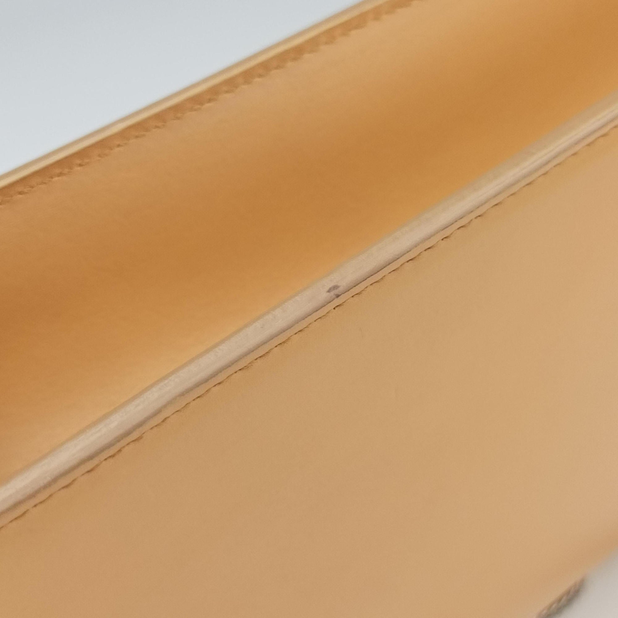 Pre-owned Yves Saint Laurent Betty yellow Leather 314515 shoulderbag | stylenewstar