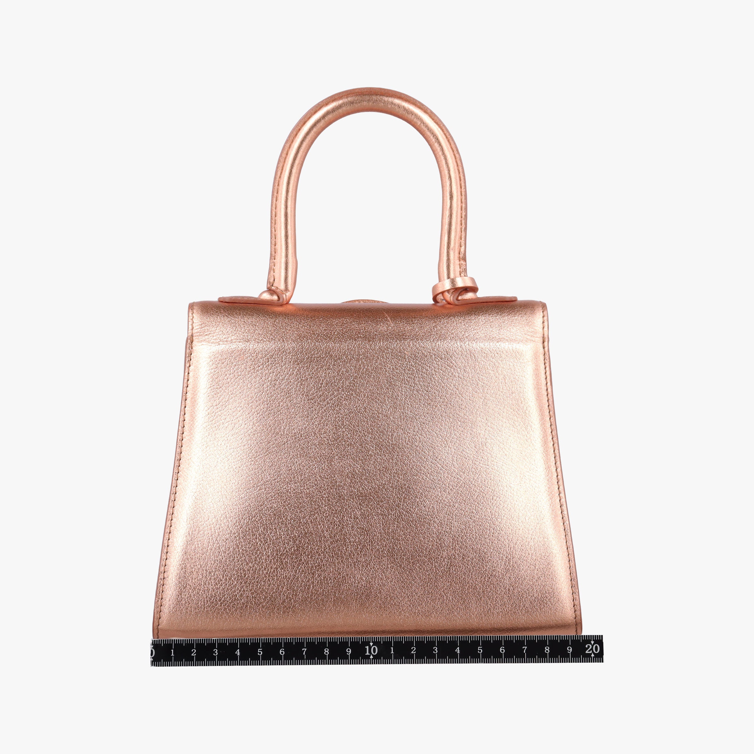 Pre-owned Delvaux Brillant Mini Golden leather  shoulderbag | stylenewstar