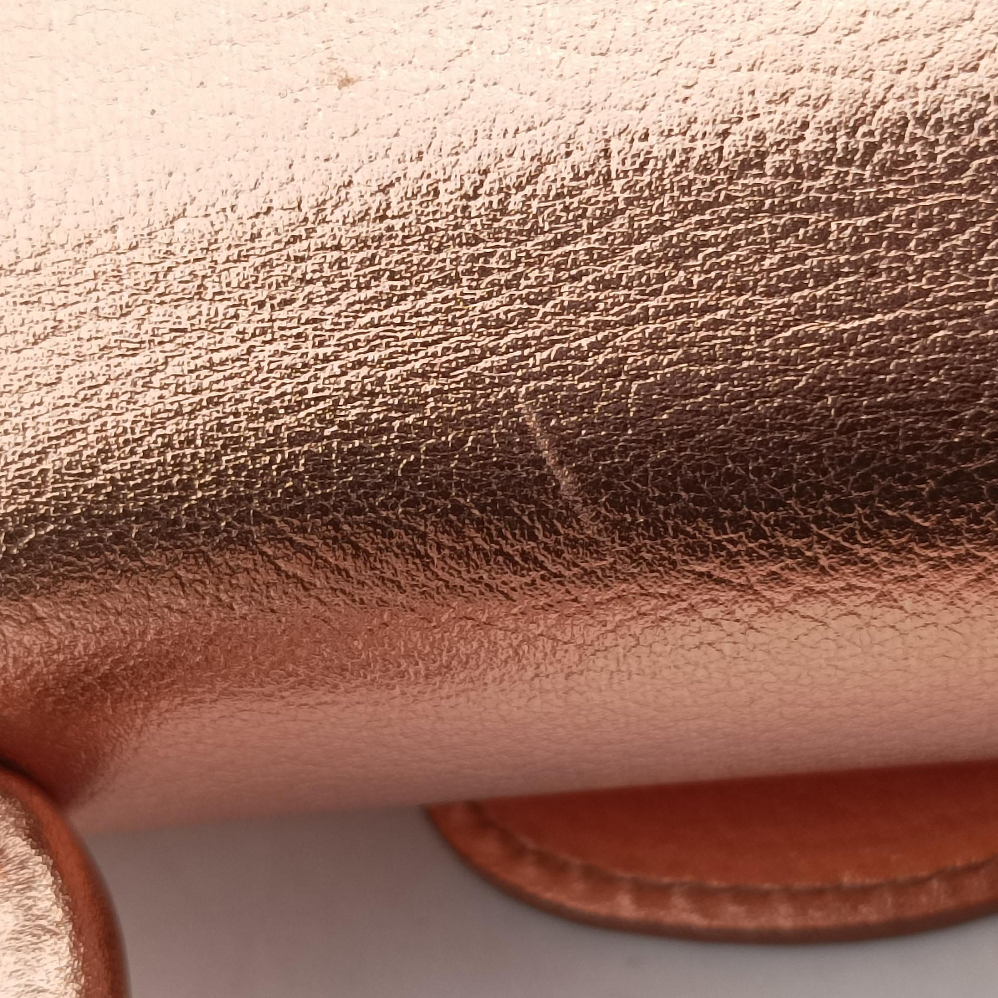 Pre-owned Delvaux Brillant Mini Golden leather  shoulderbag | stylenewstar