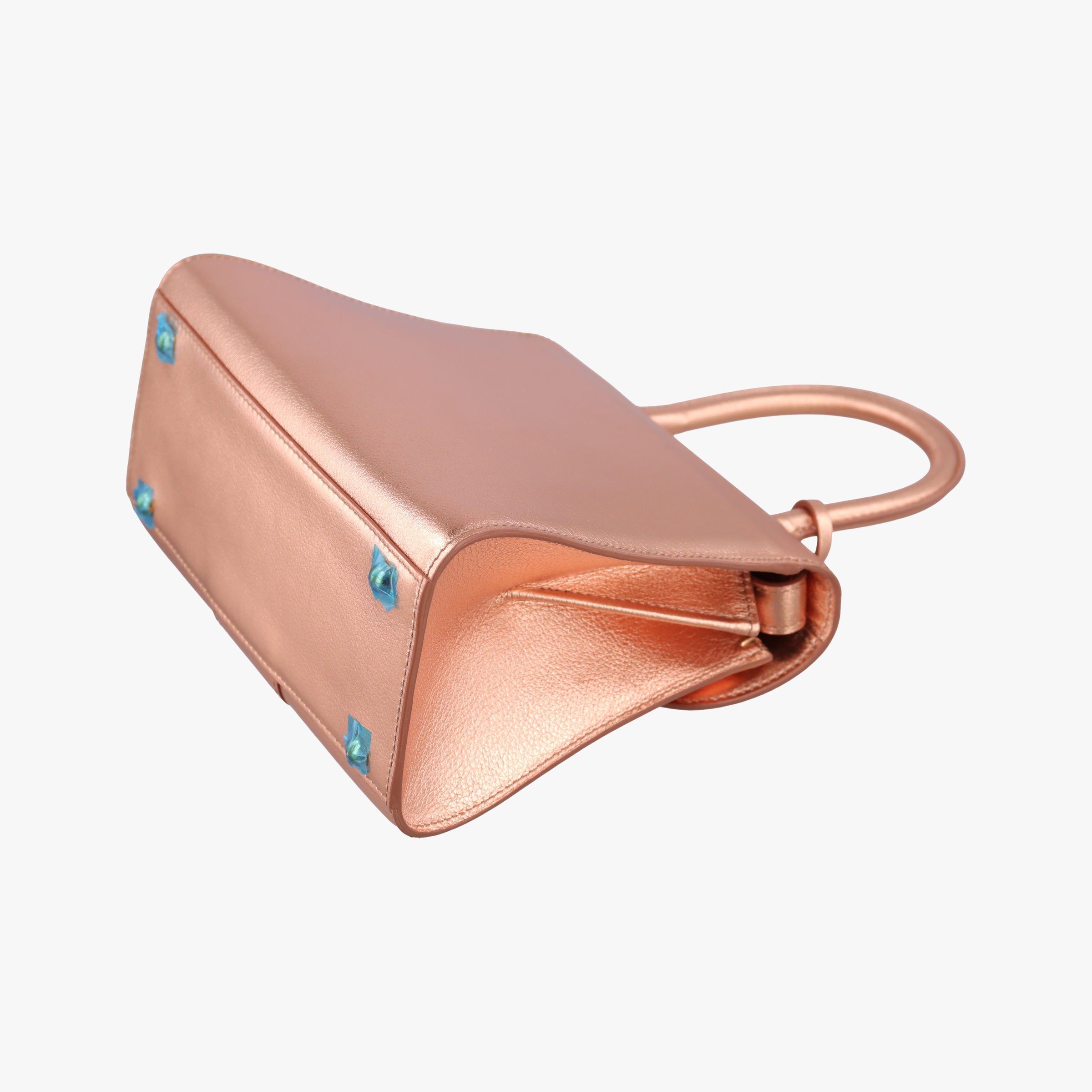 Pre-owned Delvaux Brillant Mini Golden leather  shoulderbag | stylenewstar