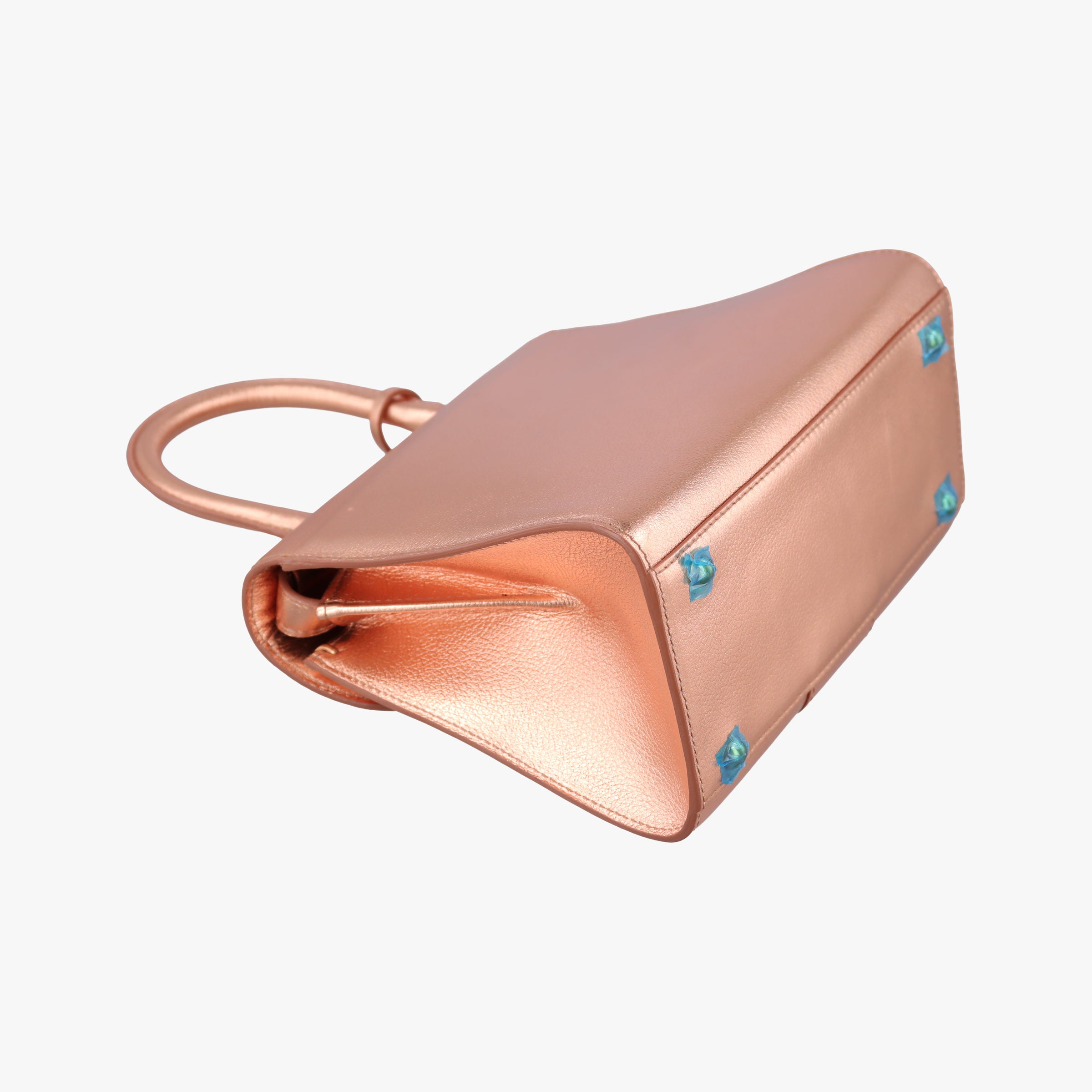 Pre-owned Delvaux Brillant Mini Golden leather  shoulderbag | stylenewstar