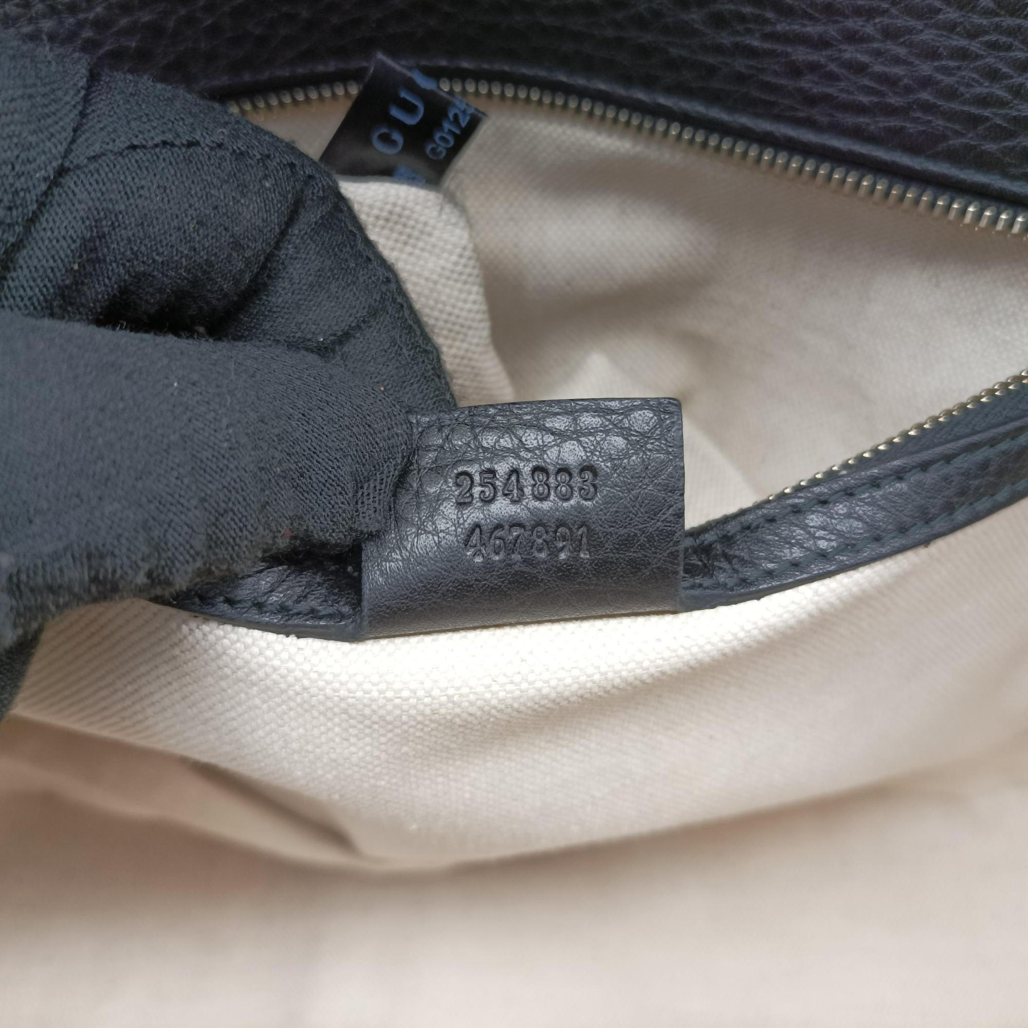 Pre-owned Gucci New Bamboo Black Leather 254883 shoulderbag | stylenewstar