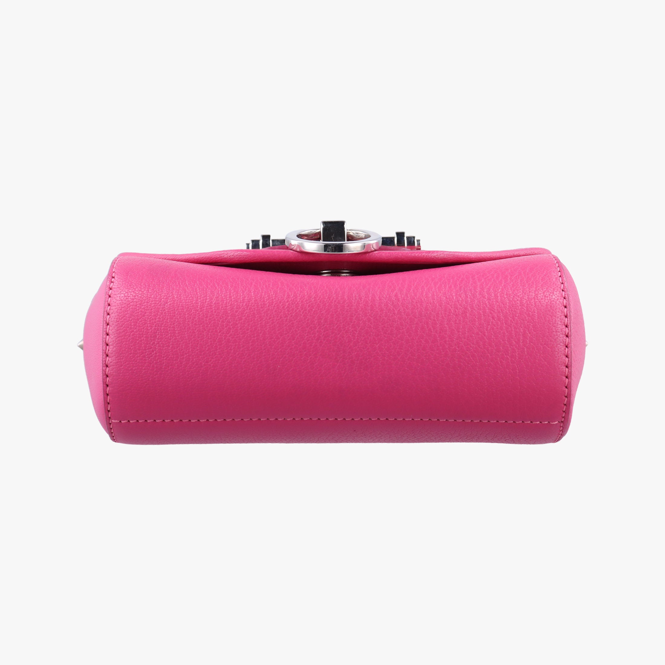Pre-owned Givenchy Obsedia Pink Leather  shoulderbag | stylenewstar