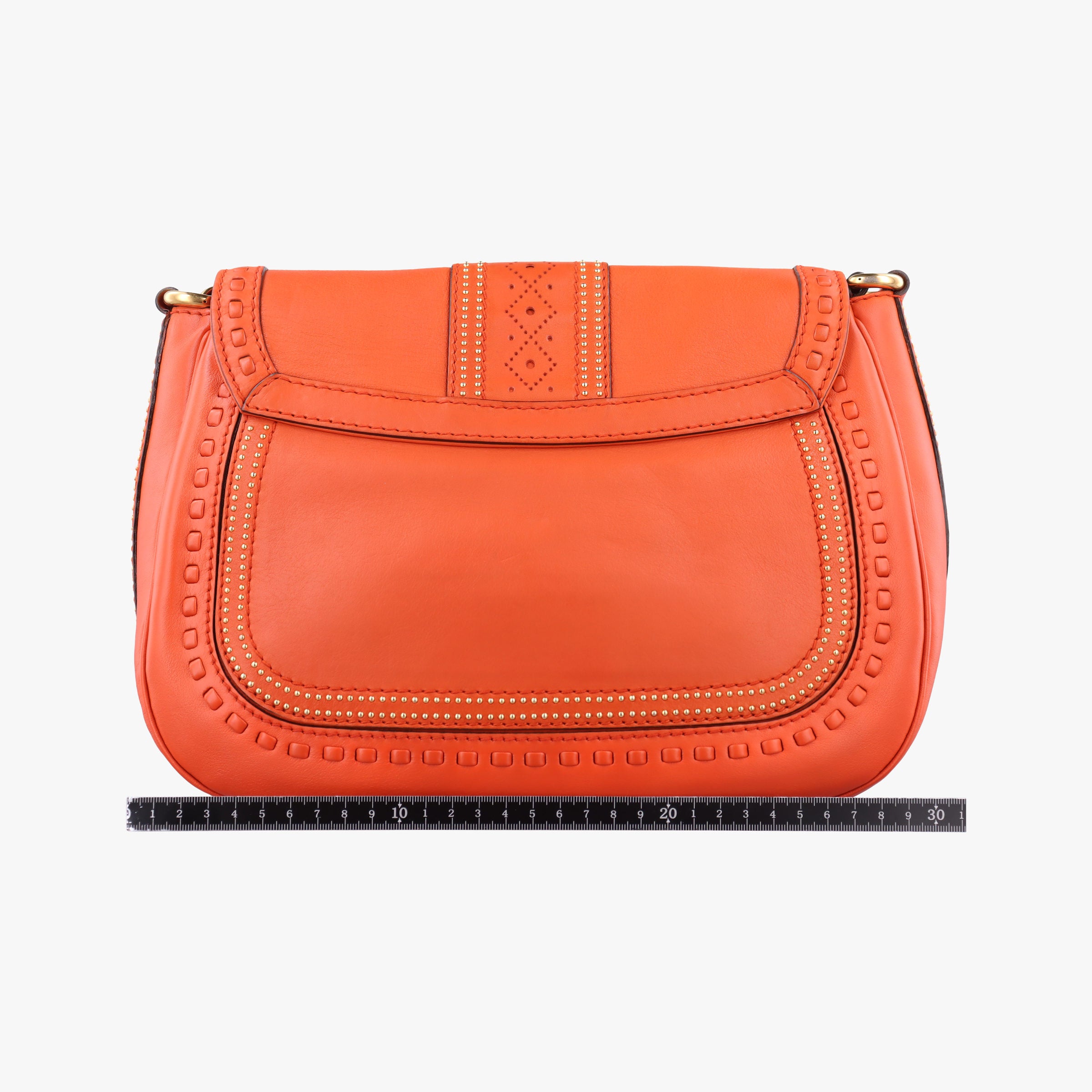 Pre-owned Gucci Snaffle Bit Orange Leather 263955 shoulderbag | stylenewstar