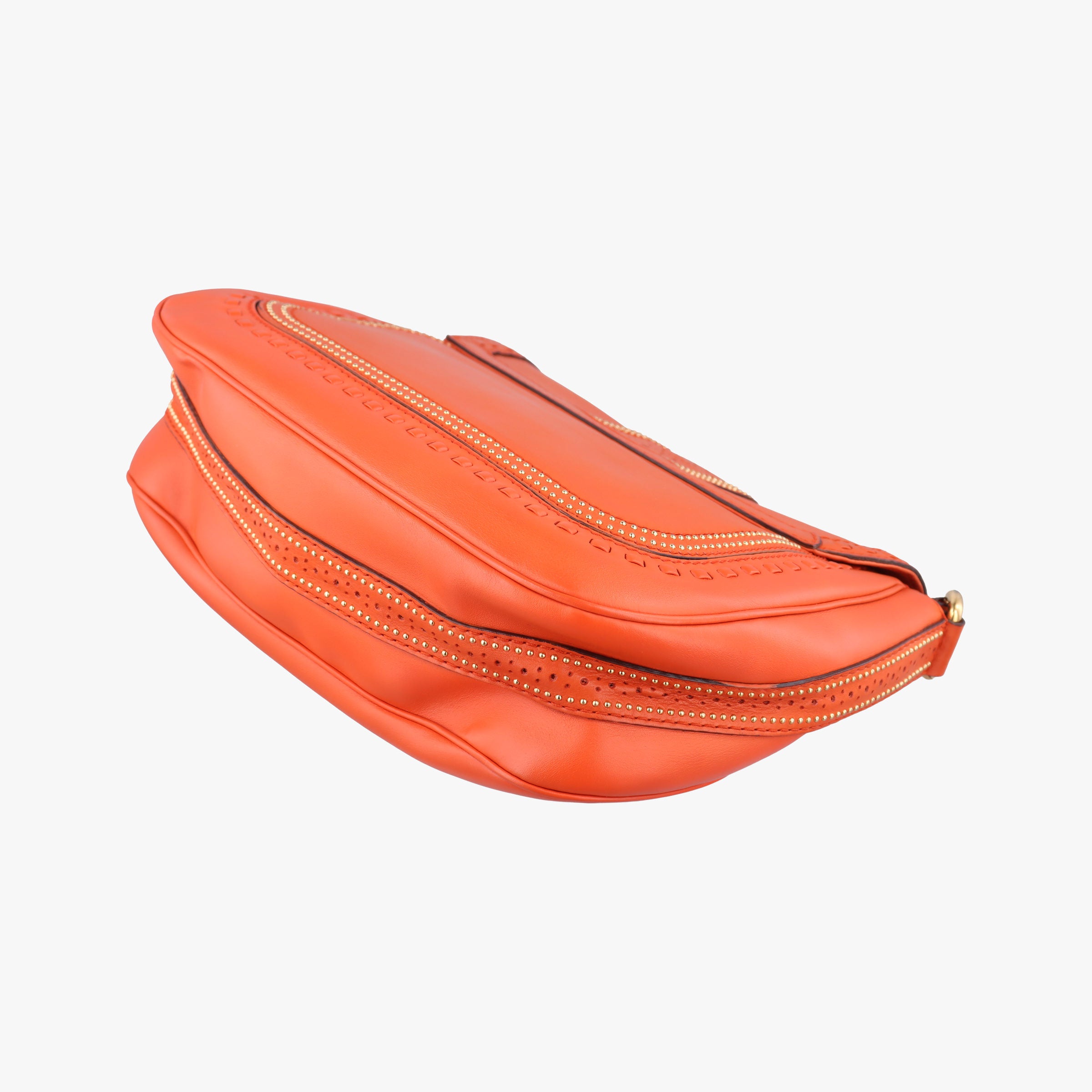 Pre-owned Gucci Snaffle Bit Orange Leather 263955 shoulderbag | stylenewstar