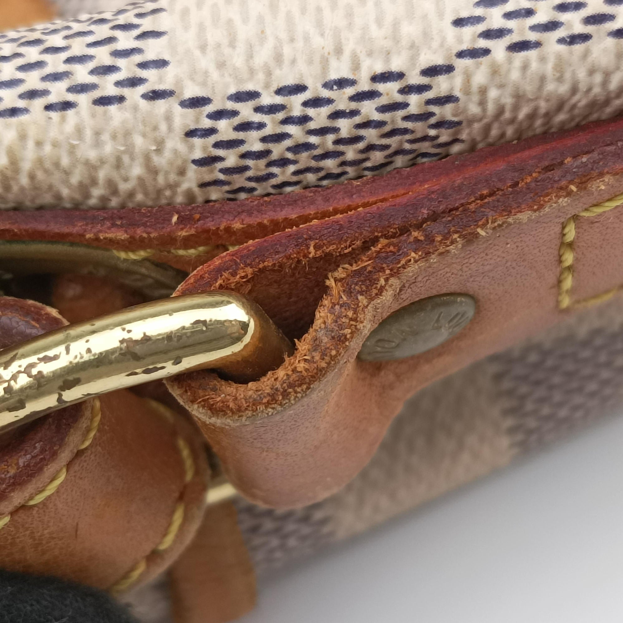 Pre-owned Louis Vuitton Noe Azur Damier Canvas N42222 shoulderbag | stylenewstar
