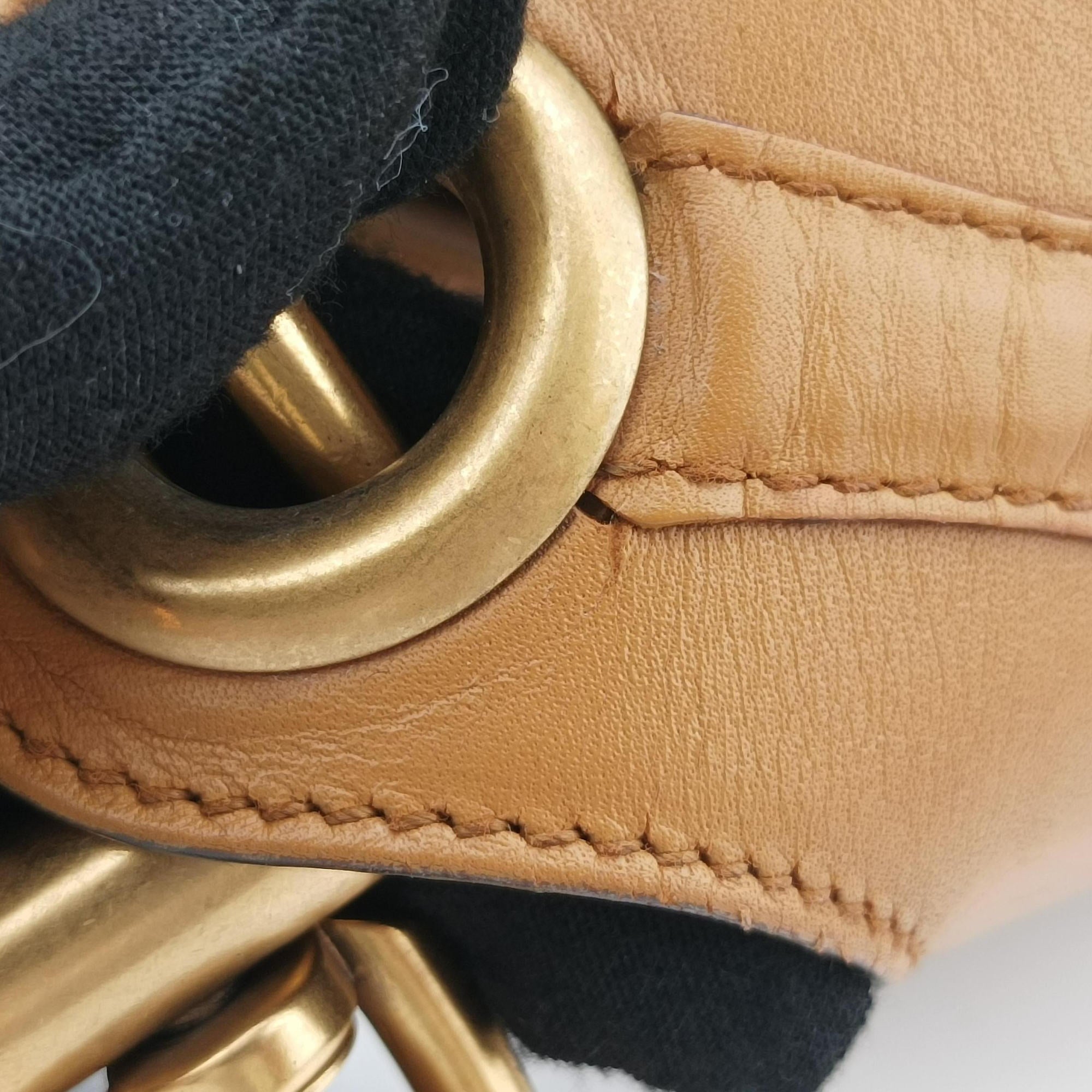 Pre-owned Gucci New Jackie Brown leather 120888 shoulderbag | stylenewstar