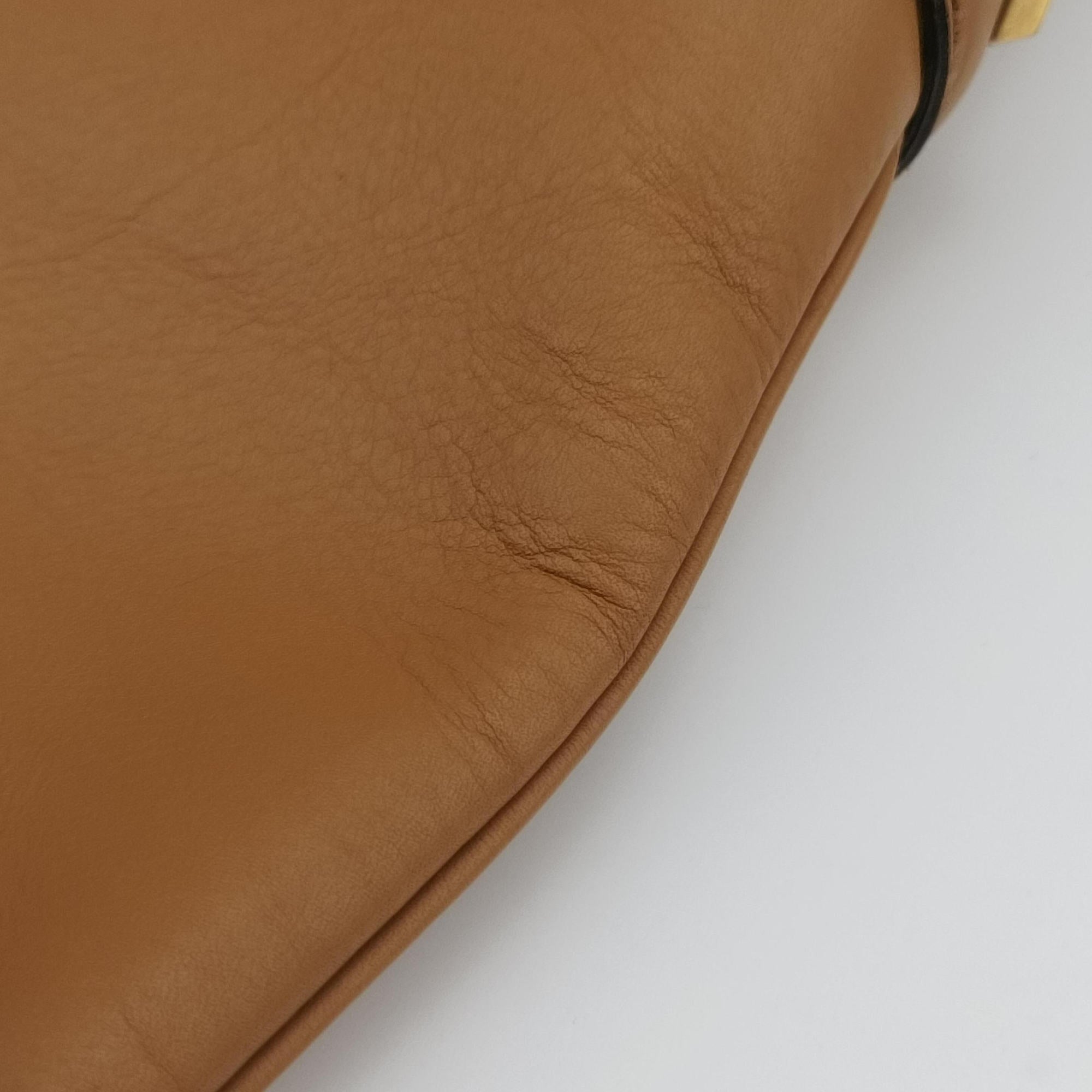 Pre-owned Gucci New Jackie Brown leather 120888 shoulderbag | stylenewstar
