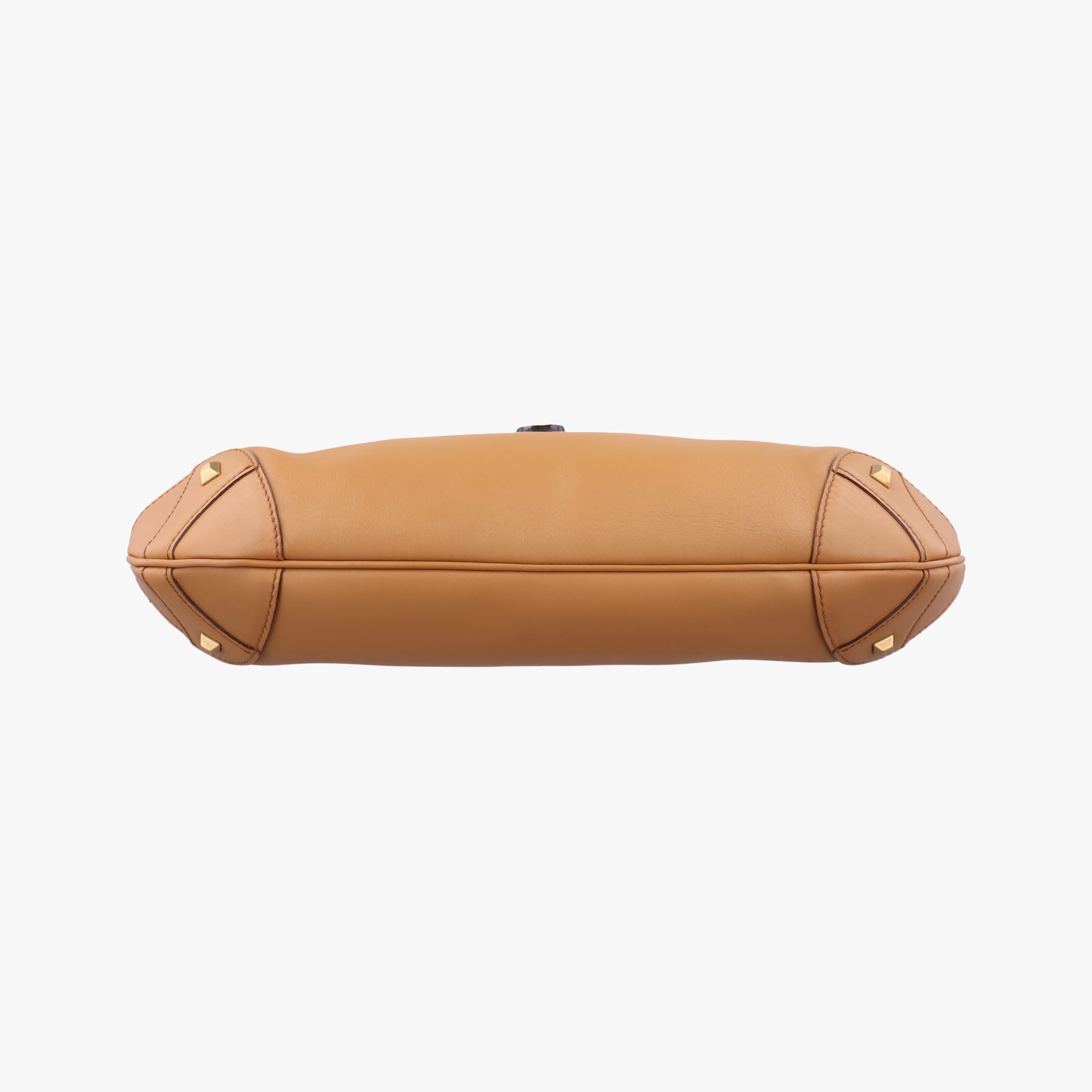 Pre-owned Gucci New Jackie Brown leather 120888 shoulderbag | stylenewstar