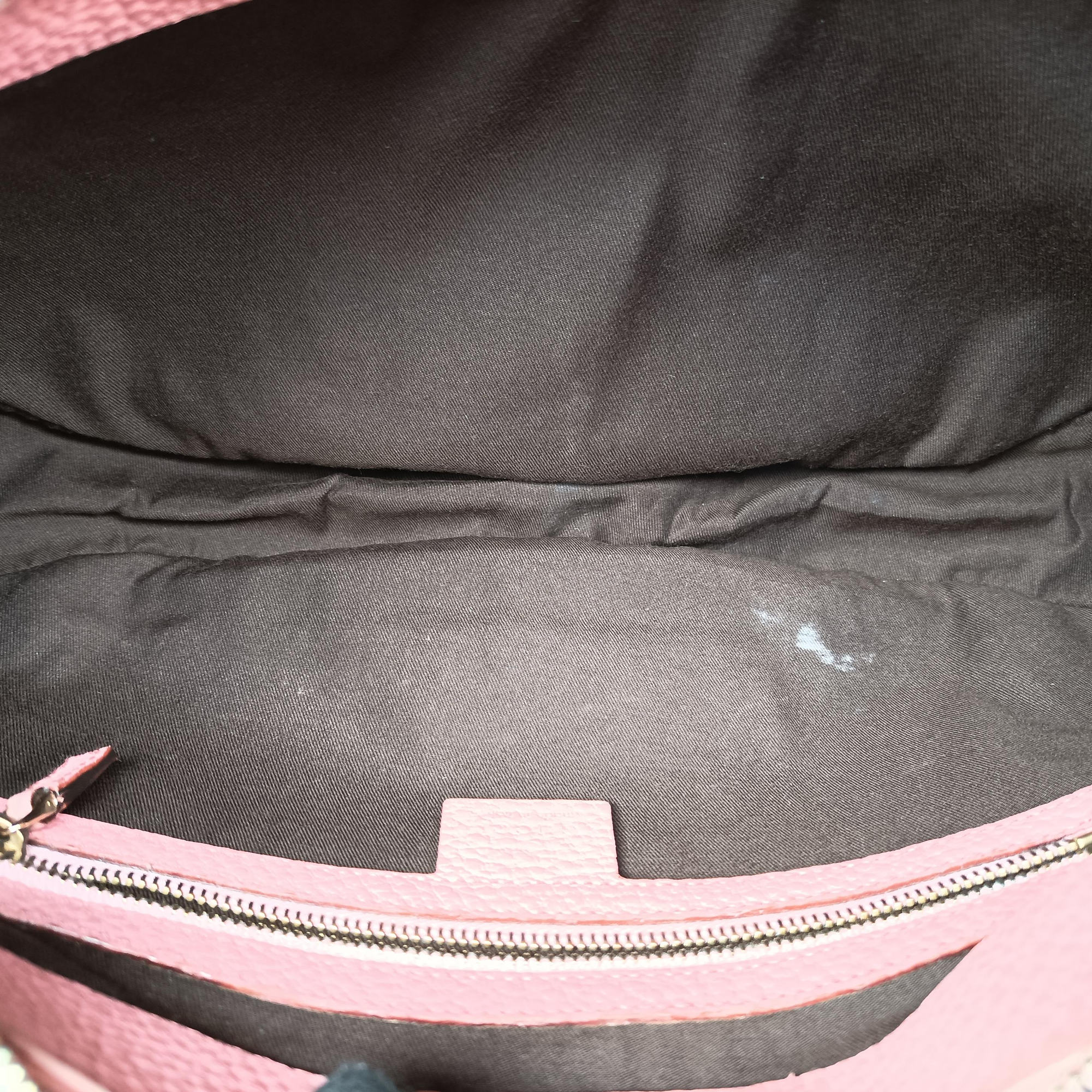 Vintage Gucci Bamboo Ring Hobo Pink Leather 137577 shoulderbag | stylenewstar