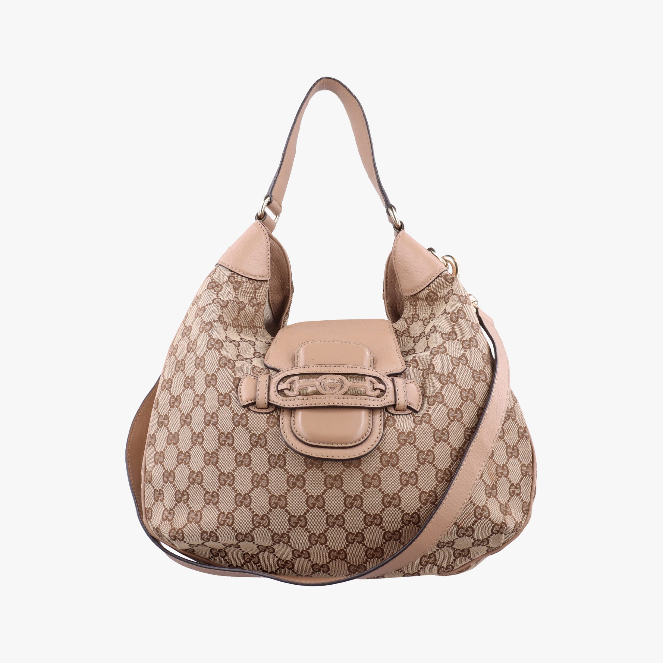 Pre-owned Gucci Dressage Web Hobo Multicolour Canvas 296851 shoulderbag | stylenewstar