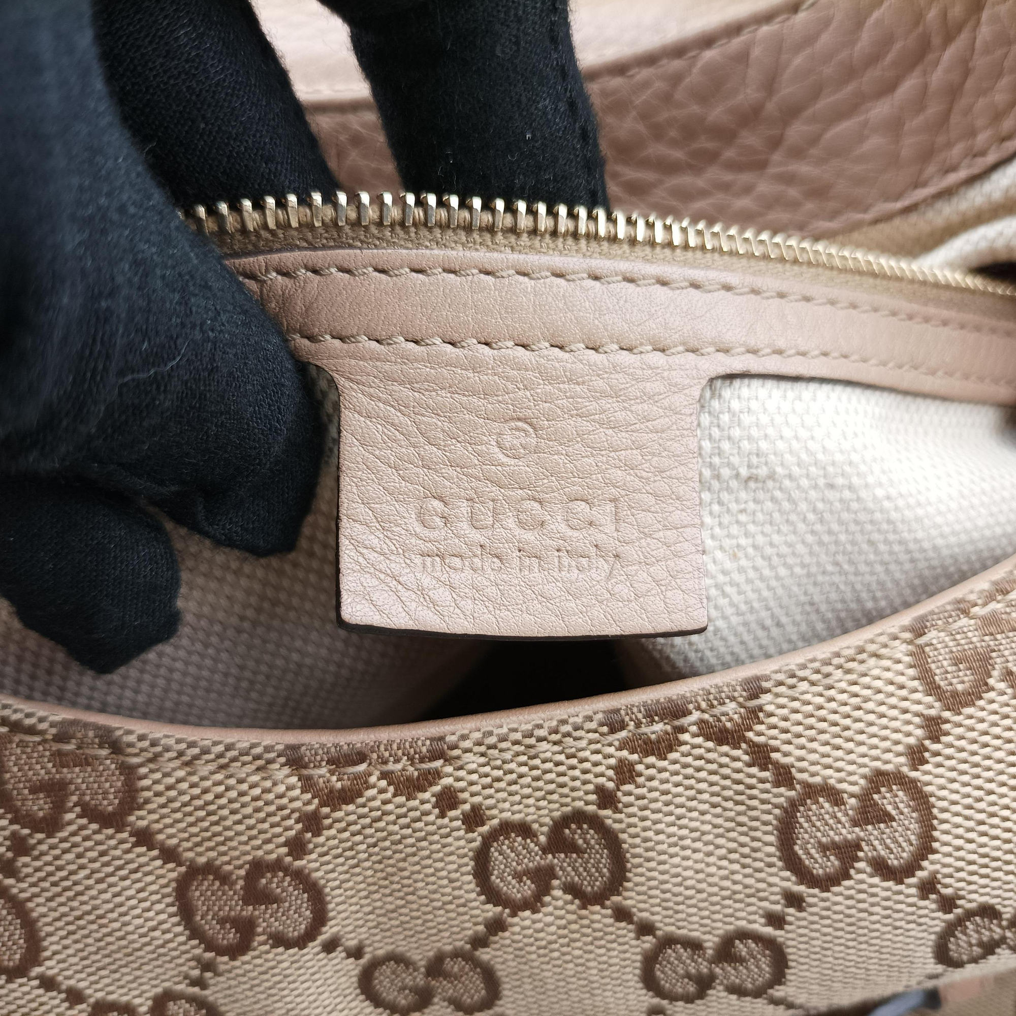 Pre-owned Gucci Dressage Web Hobo Multicolour Canvas 296851 shoulderbag | stylenewstar