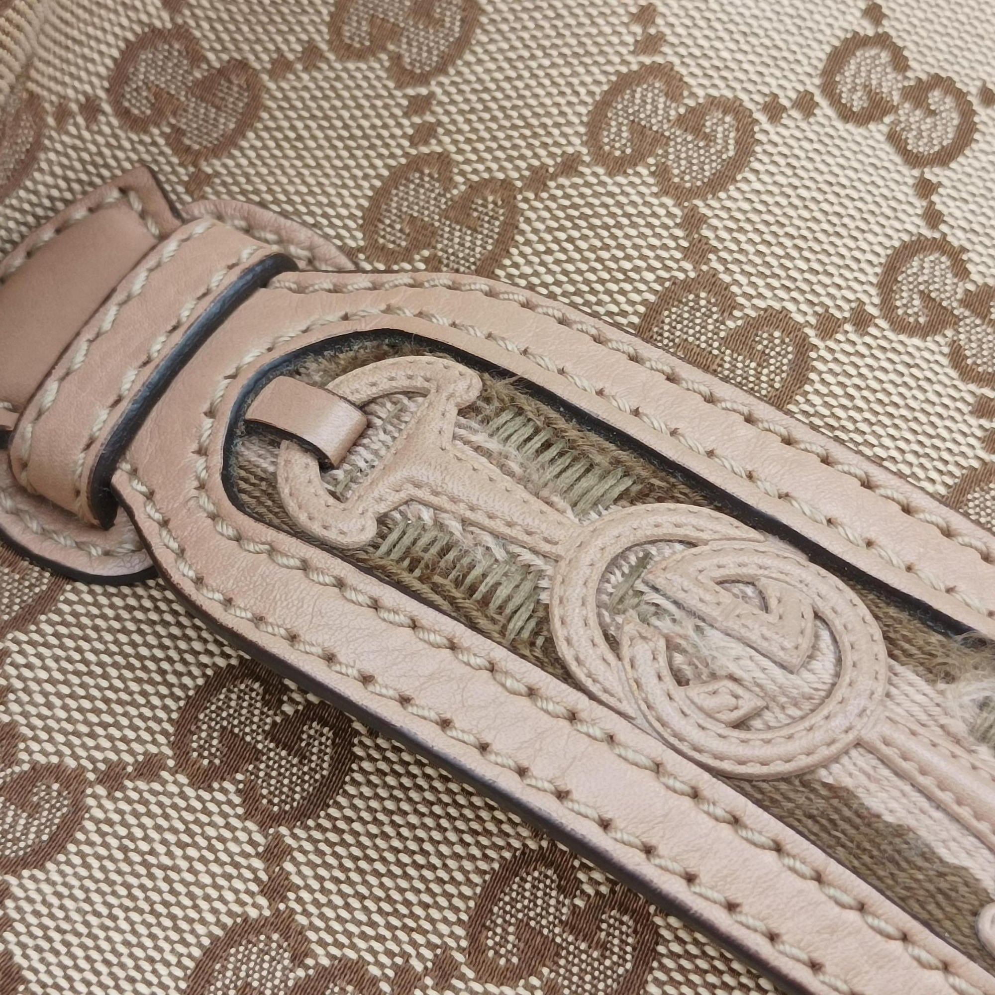 Pre-owned Gucci Dressage Web Hobo Multicolour Canvas 296851 shoulderbag | stylenewstar
