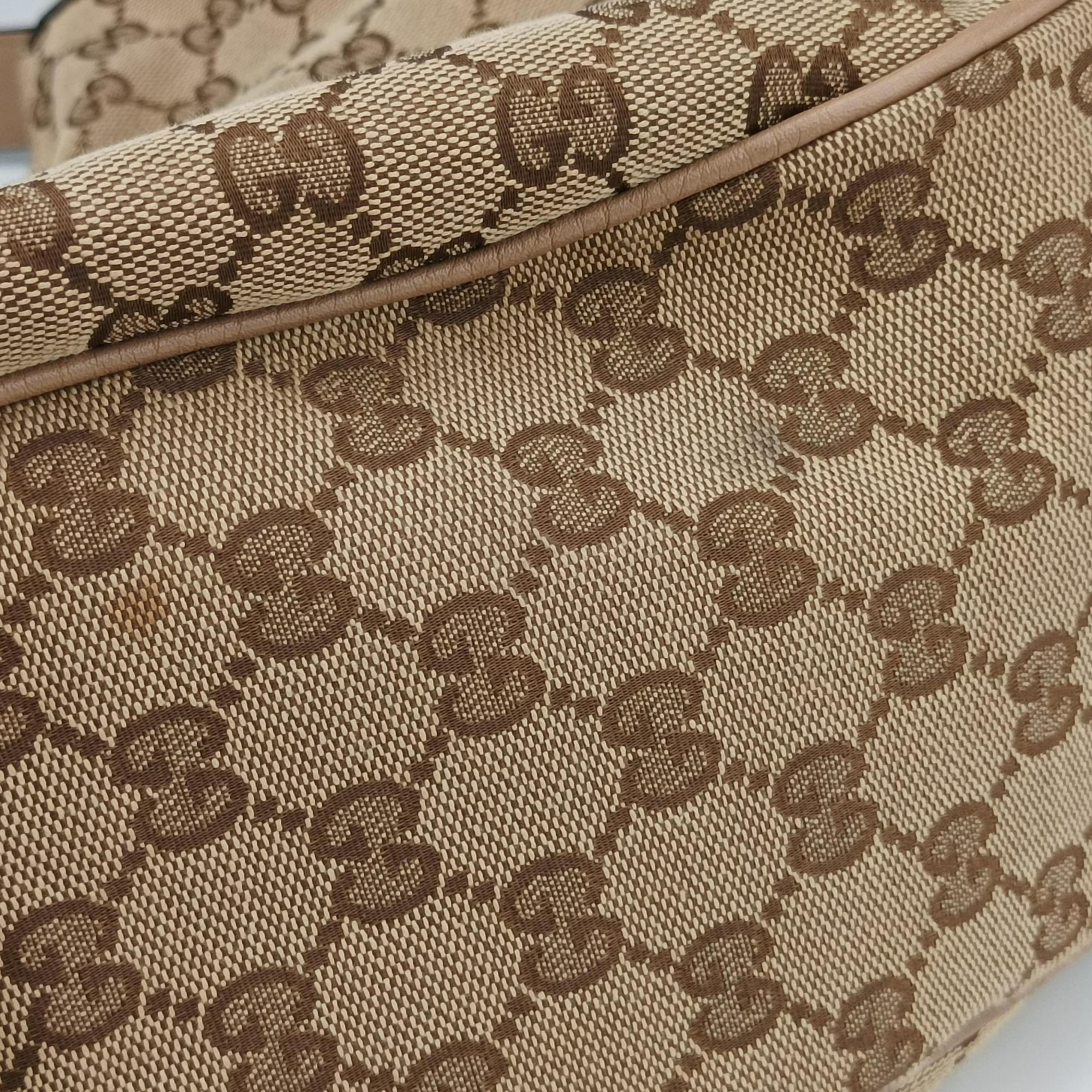 Pre-owned Gucci Dressage Web Hobo Multicolour Canvas 296851 shoulderbag | stylenewstar
