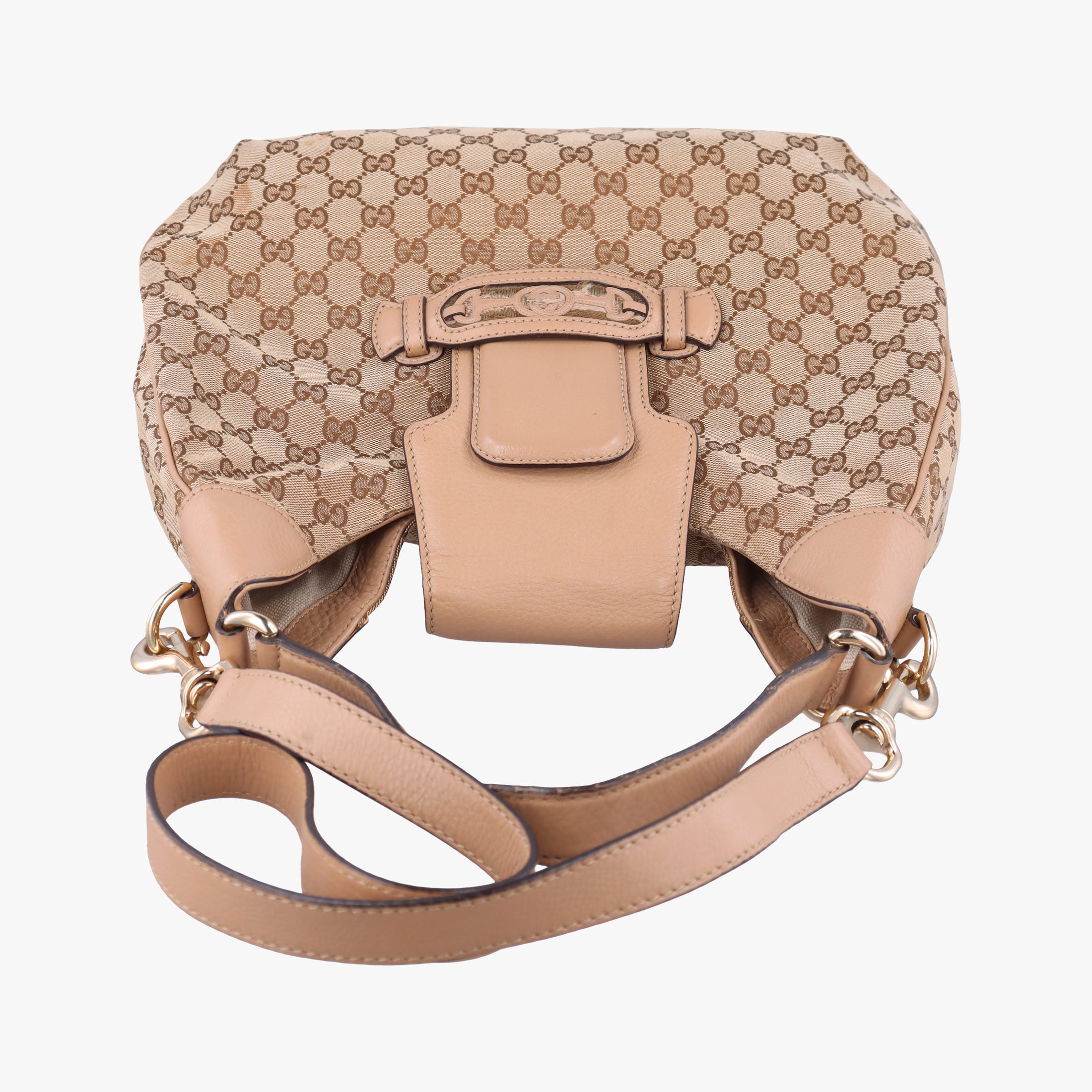 Pre-owned Gucci Dressage Web Hobo Multicolour Canvas 296851 shoulderbag | stylenewstar