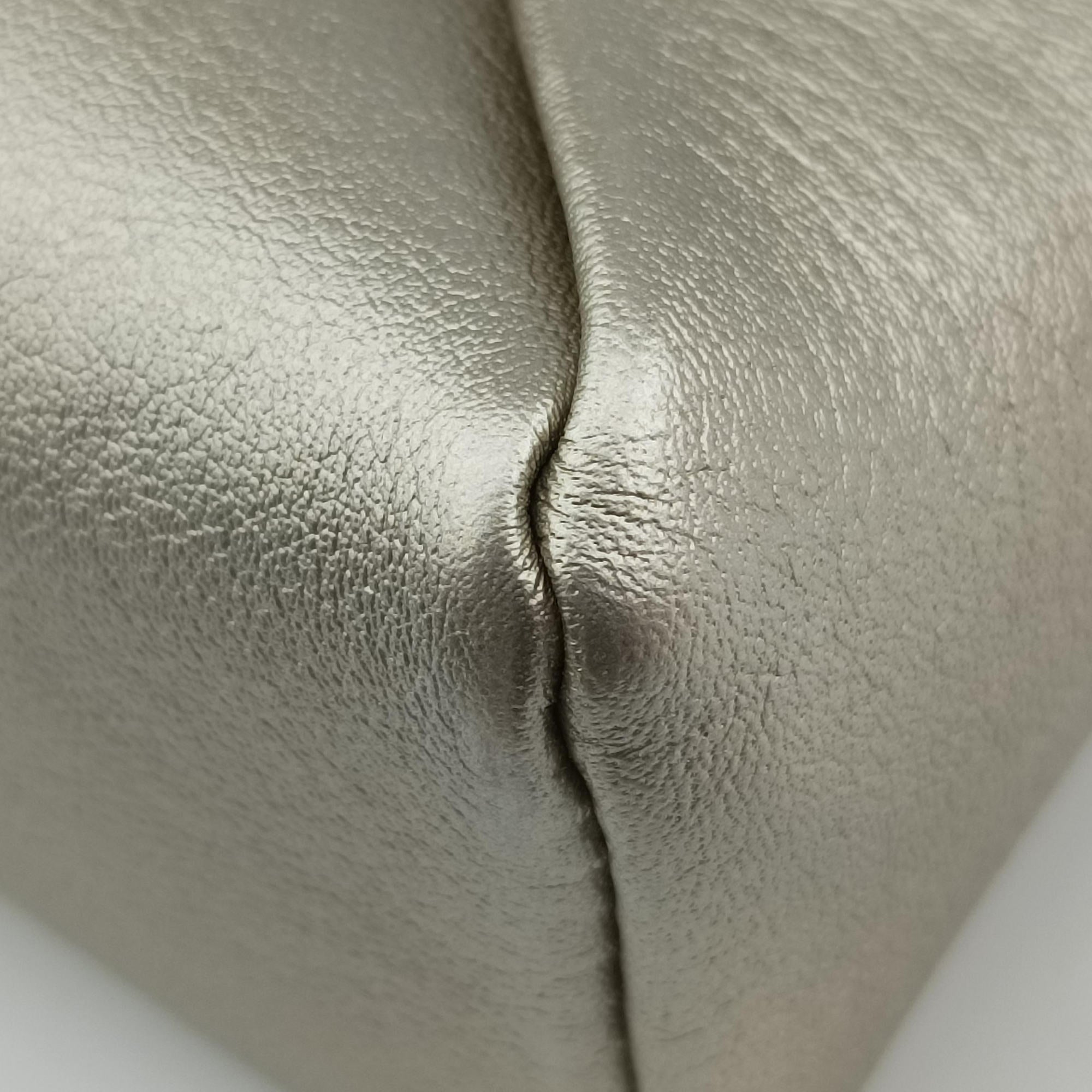 Pre-owned Louis Vuitton Love Note golden×silver Leather M54504 shoulderbag | stylenewstar