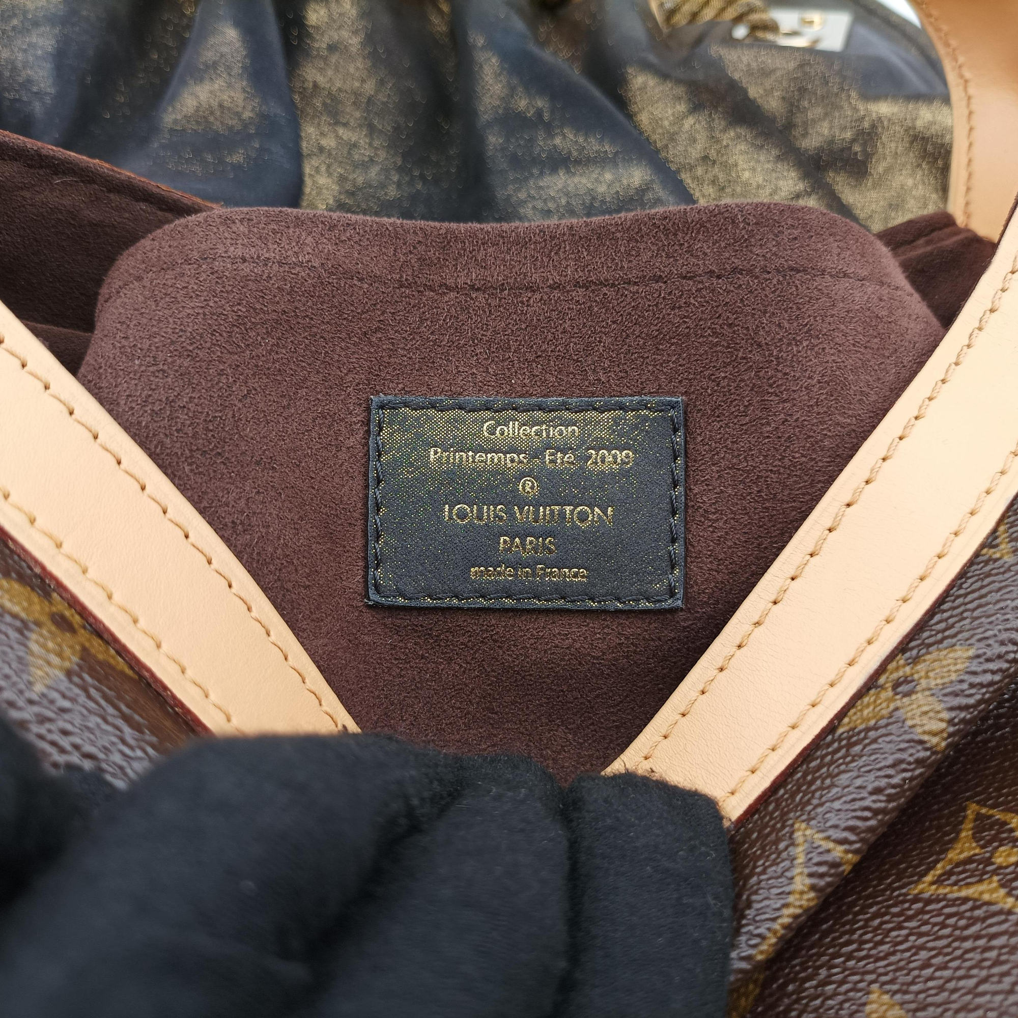 Pre-owned Louis Vuitton Kalahari GM Brown Monogram Canvas M97015 handbag | stylenewstar