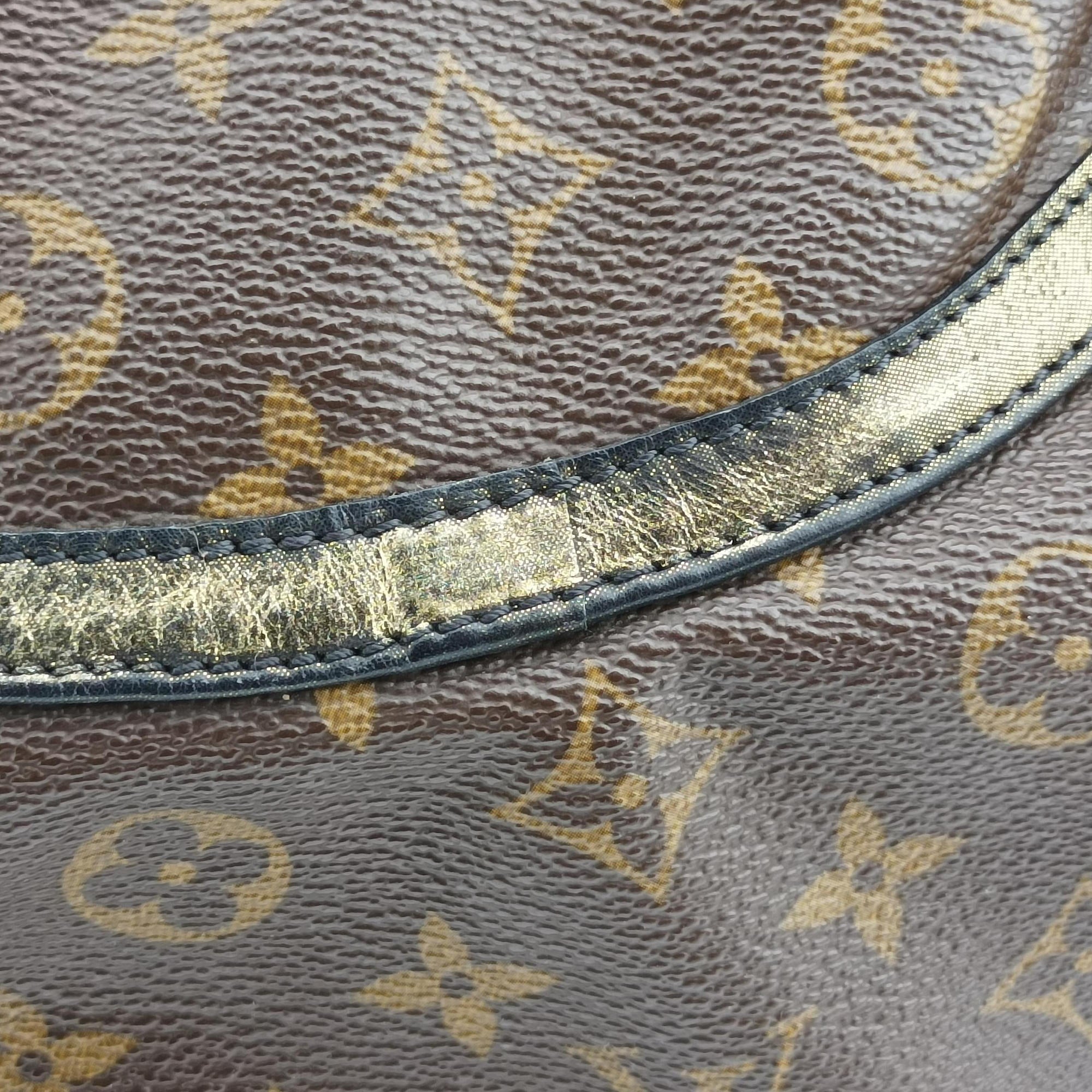 Pre-owned Louis Vuitton Kalahari GM Brown Monogram Canvas M97015 handbag | stylenewstar
