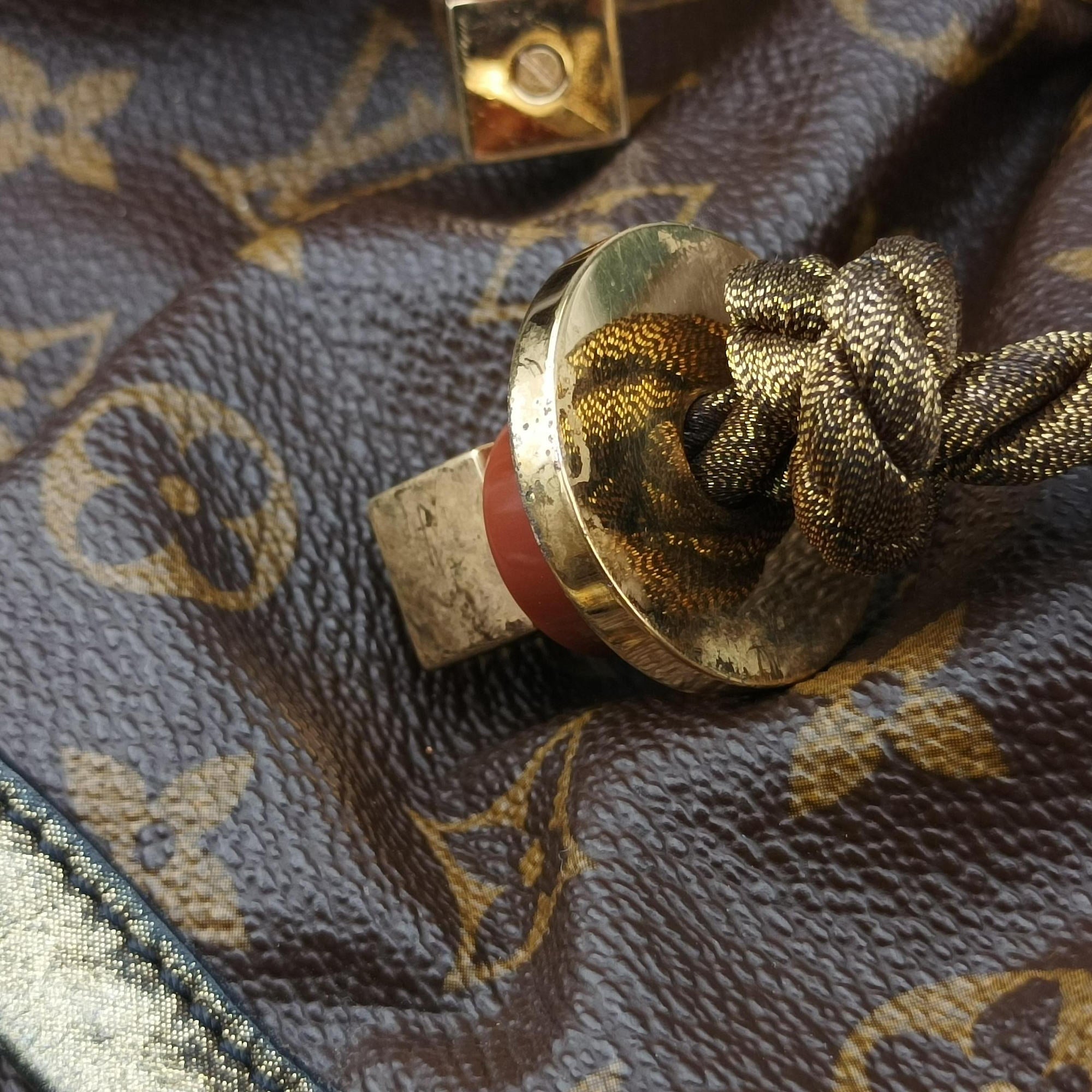 Pre-owned Louis Vuitton Kalahari GM Brown Monogram Canvas M97015 handbag | stylenewstar