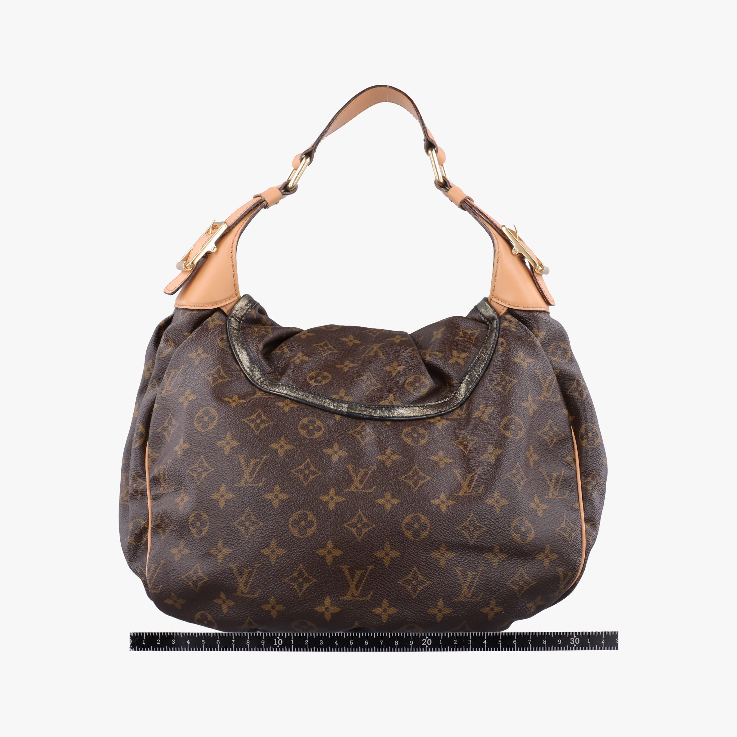 Pre-owned Louis Vuitton Kalahari GM Brown Monogram Canvas M97015 handbag | stylenewstar