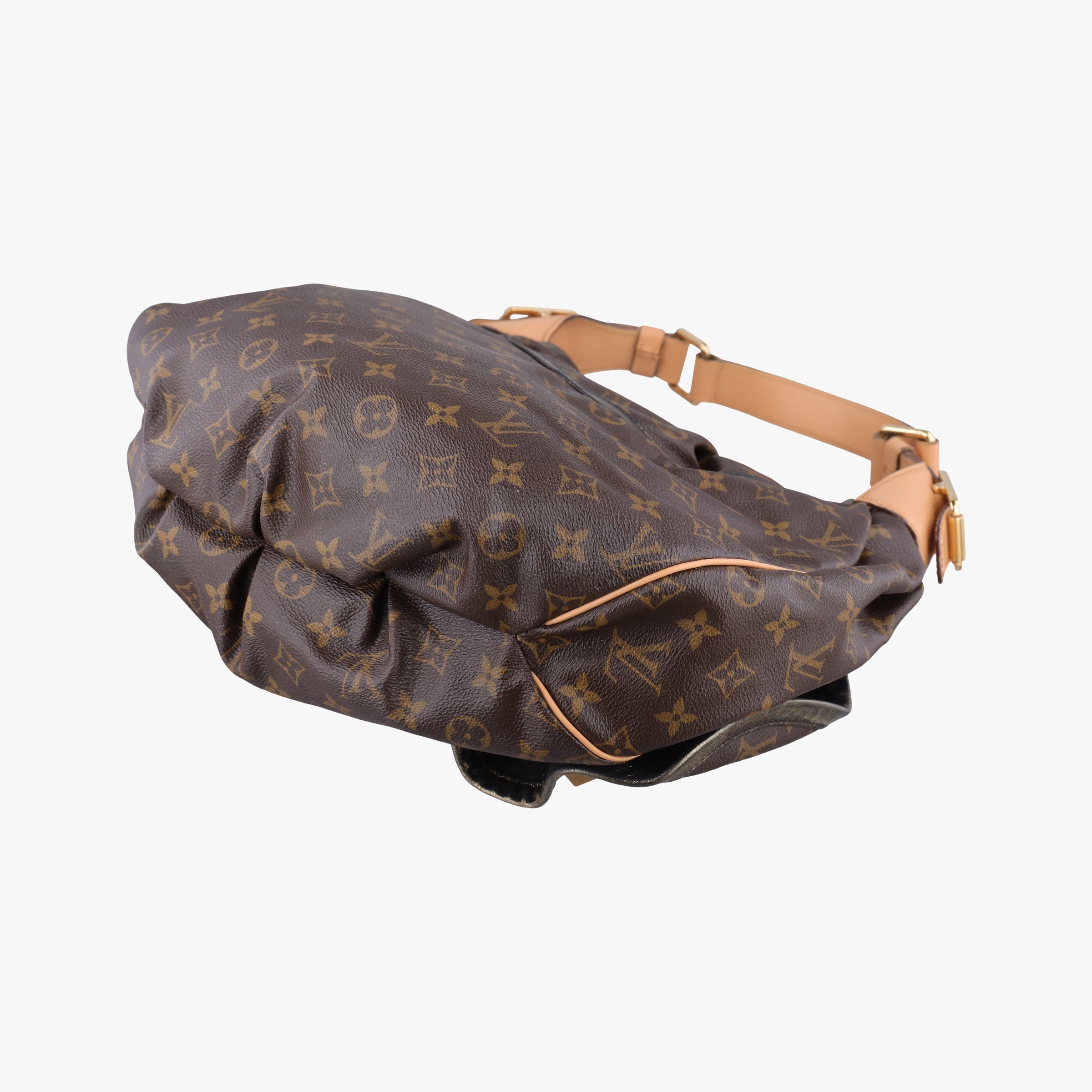 Pre-owned Louis Vuitton Kalahari GM Brown Monogram Canvas M97015 handbag | stylenewstar
