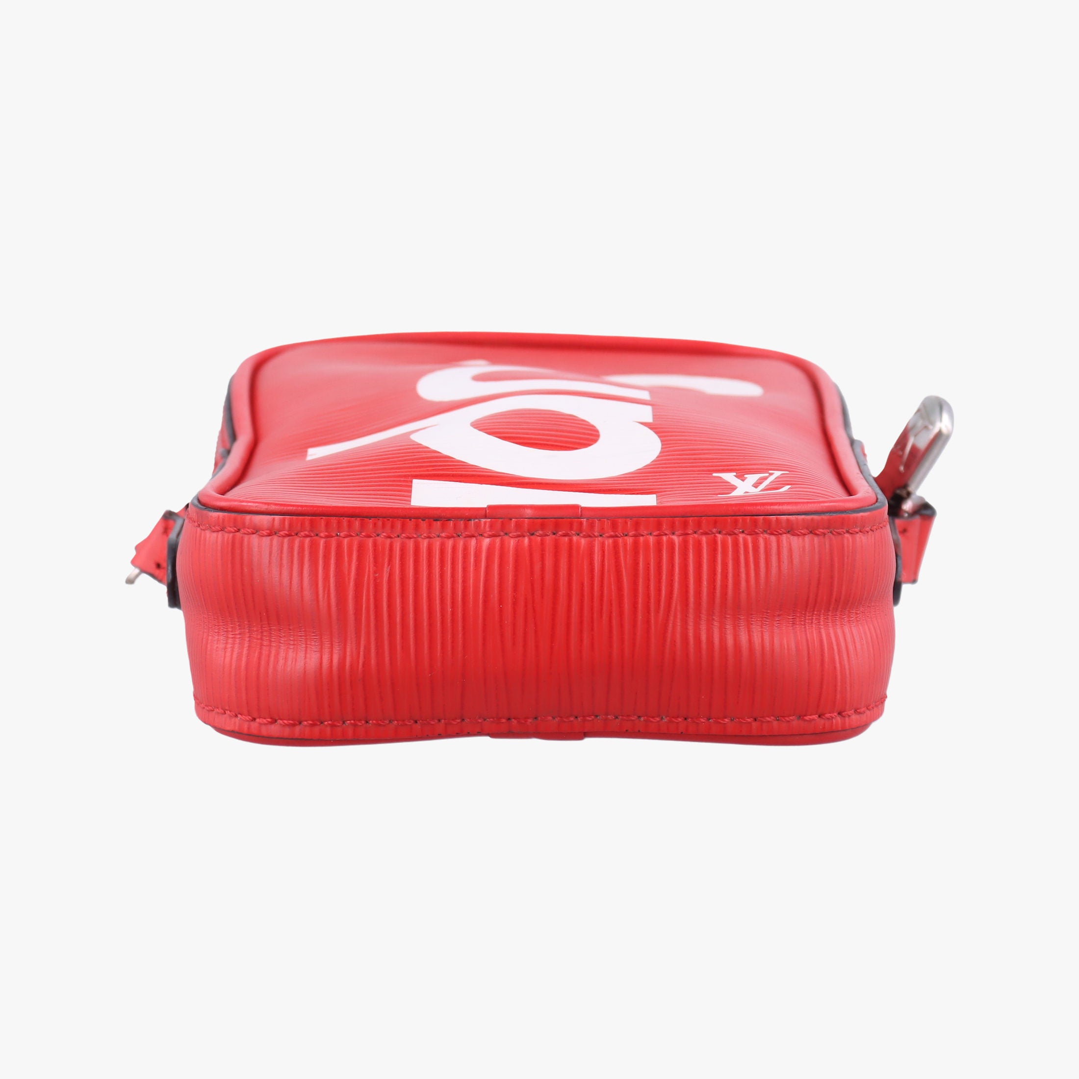 Pre-owned Louis Vuitton Danube PPM Supreme Collaboration ROUGE×white Epi M53434 shoulderbag | stylenewstar
