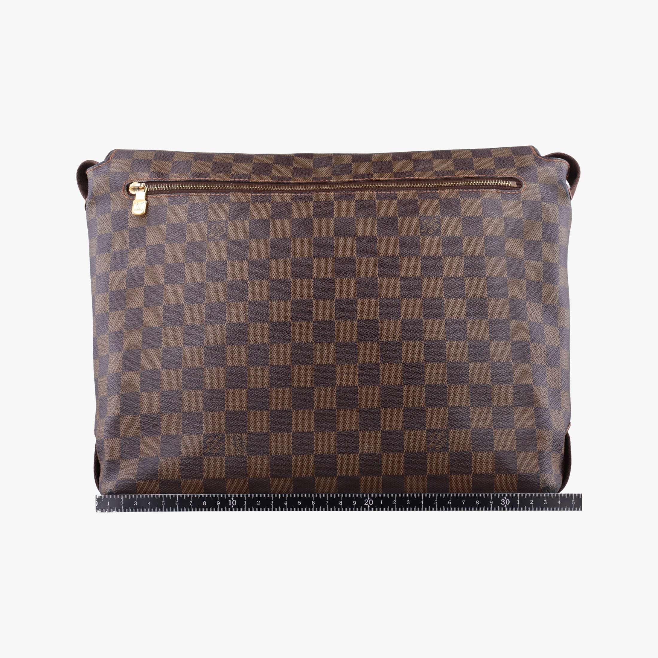 Pre-owned Louis Vuitton BROOKLYN MM EBENE Damier Canvas N51212 shoulderbag | stylenewstar
