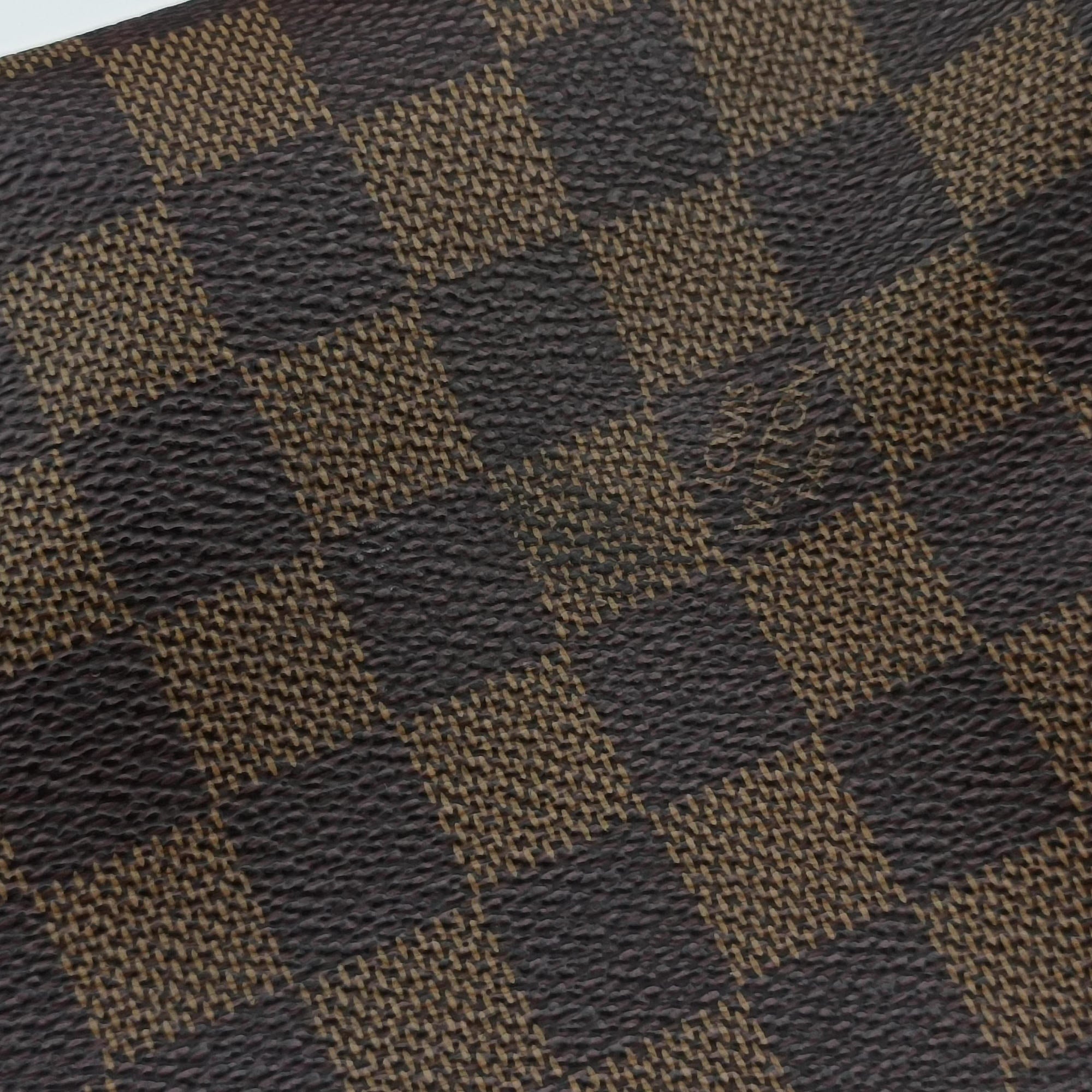Pre-owned Louis Vuitton BROOKLYN MM EBENE Damier Canvas N51212 shoulderbag | stylenewstar