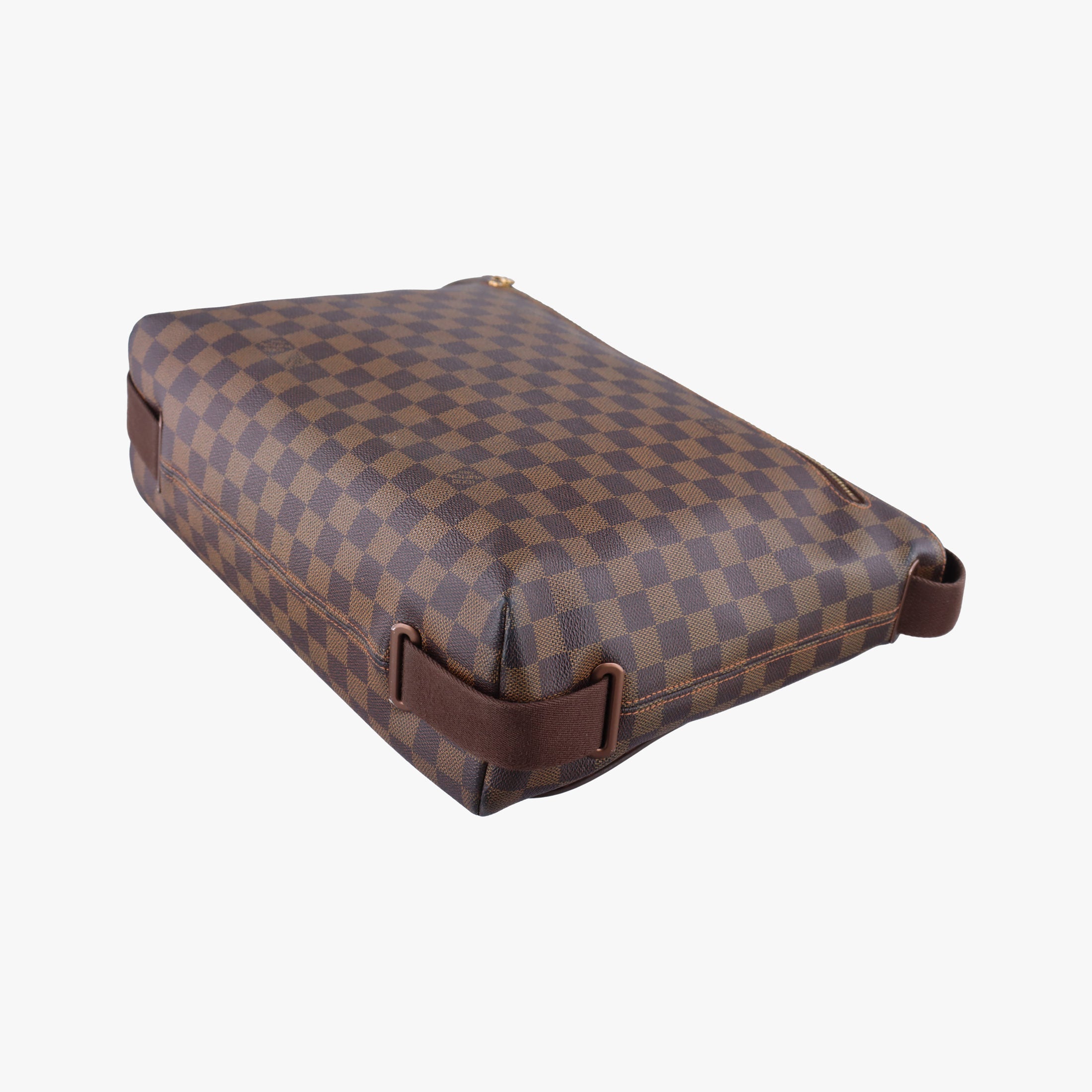 Pre-owned Louis Vuitton BROOKLYN MM EBENE Damier Canvas N51212 shoulderbag | stylenewstar