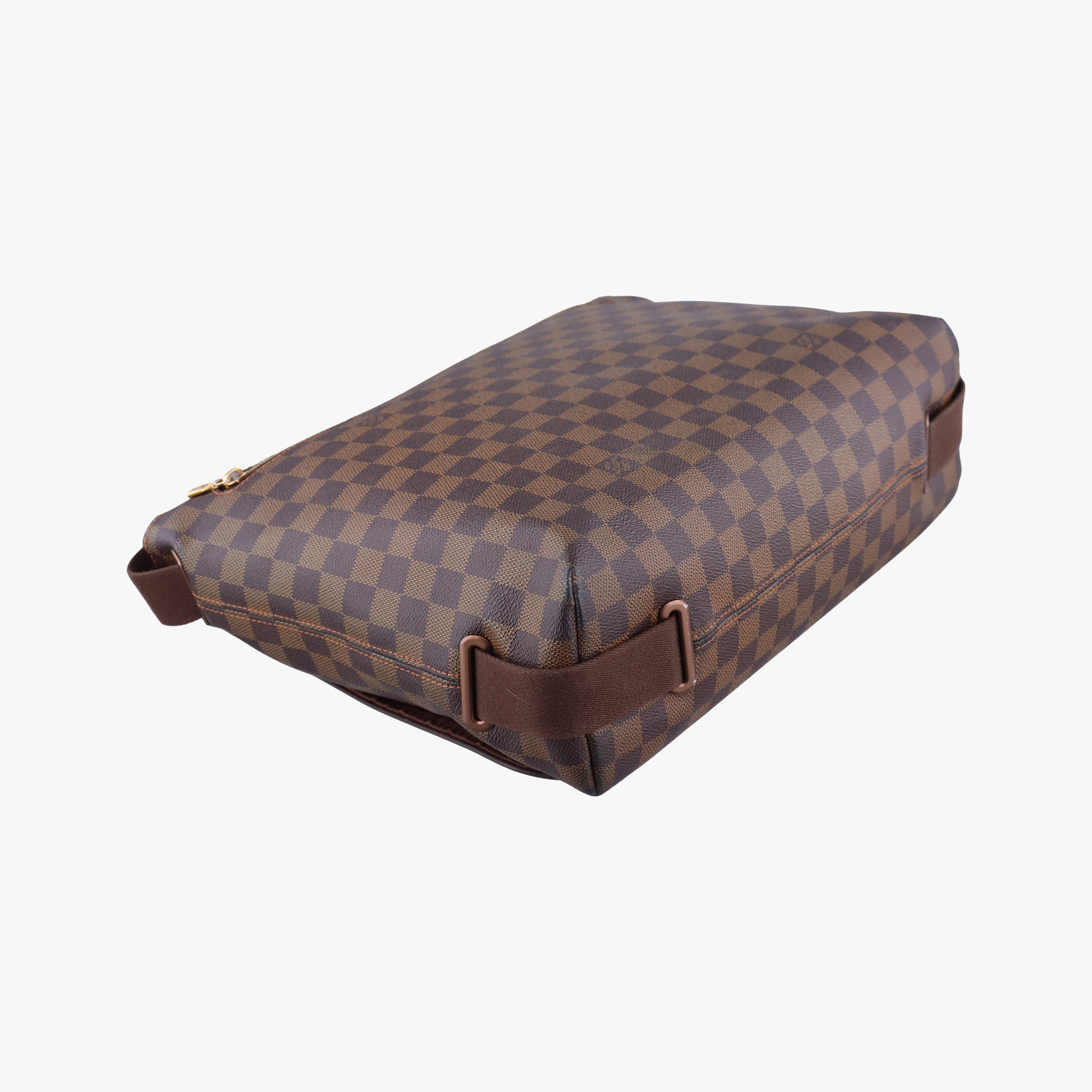Pre-owned Louis Vuitton BROOKLYN MM EBENE Damier Canvas N51212 shoulderbag | stylenewstar