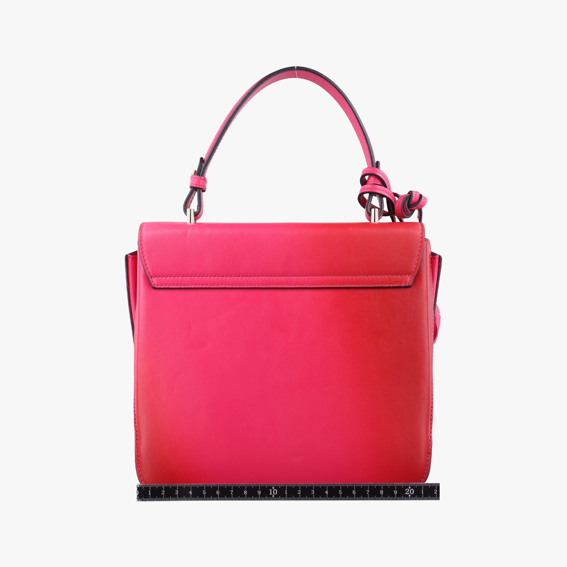 Pre-owned VERSACE DV One Medusa Rose Leather  handbag | stylenewstar