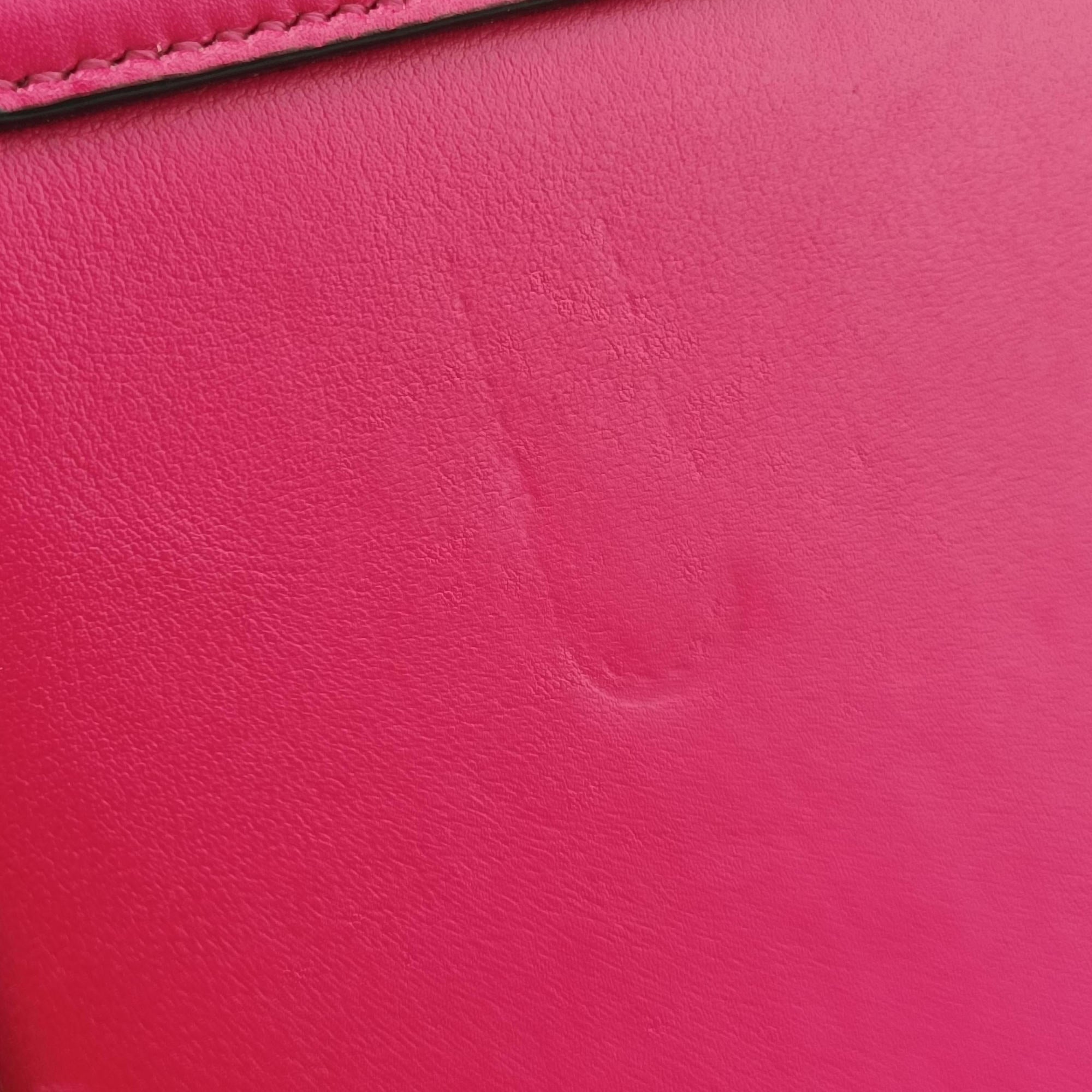 Pre-owned VERSACE DV One Medusa Rose Leather  handbag | stylenewstar