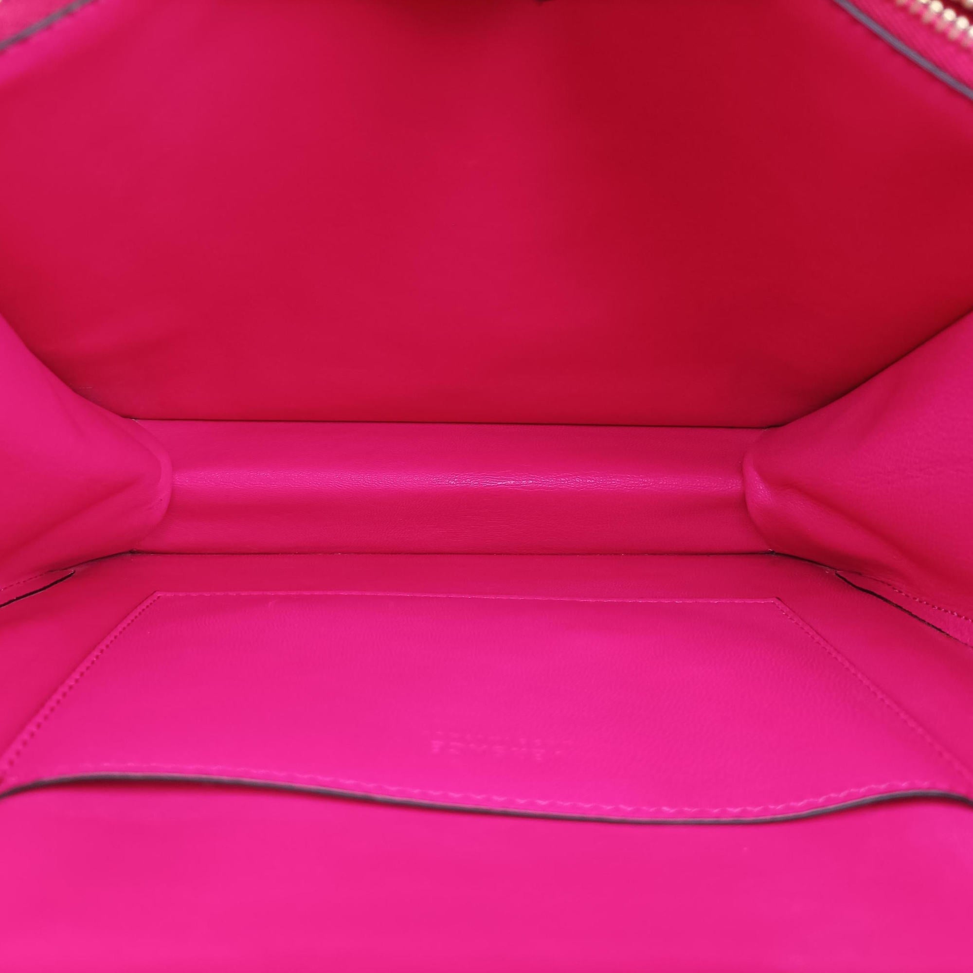 Pre-owned VERSACE DV One Medusa Rose Leather  handbag | stylenewstar