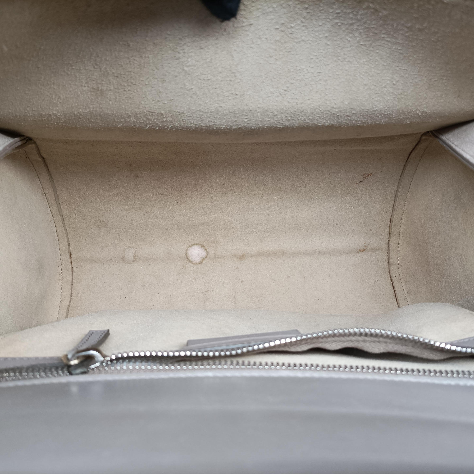 Pre-owned Givenchy Pandora Grey Leather  shoulderbag | stylenewstar