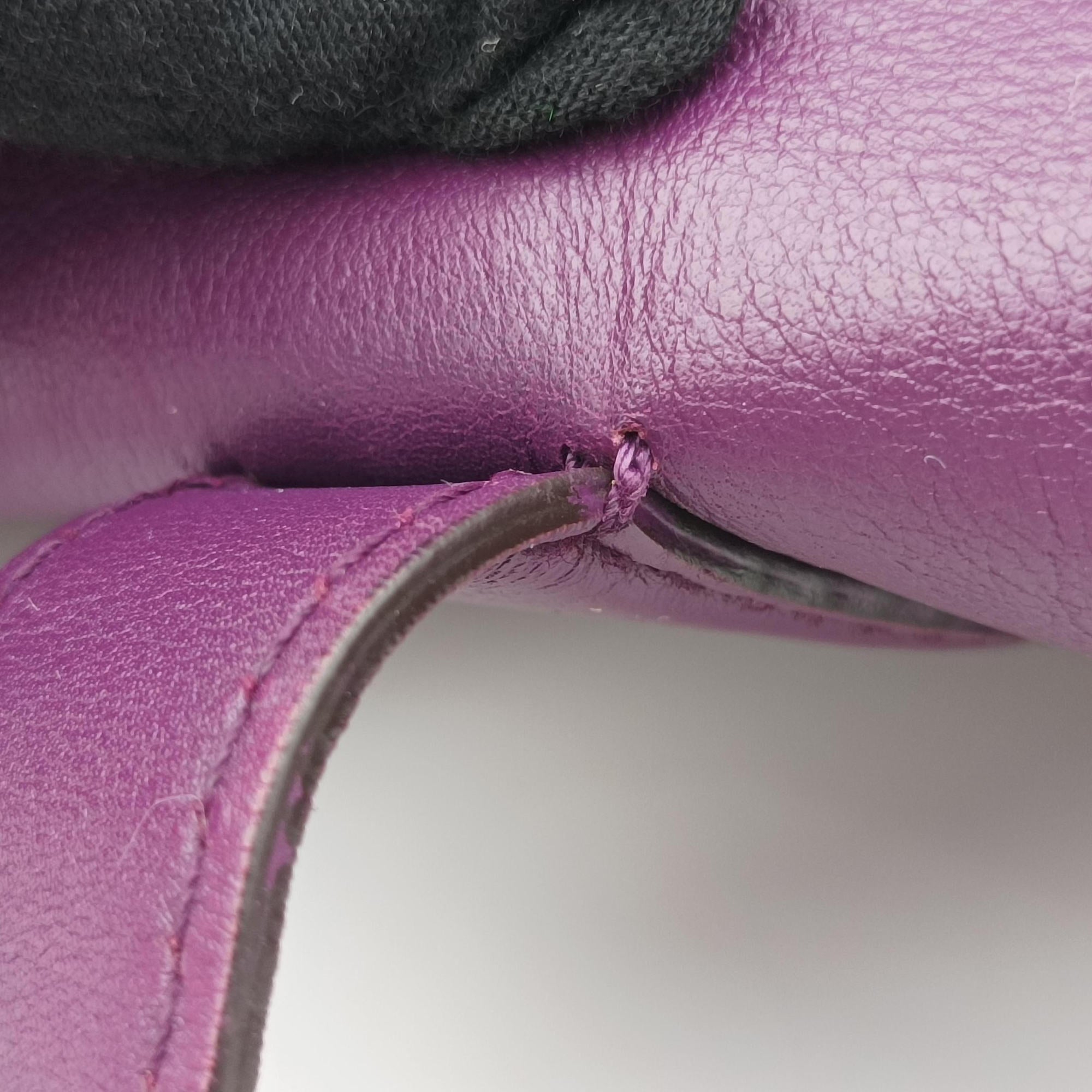 Vintage Gucci New jackie Purple Leather 277520 shoulderbag | stylenewstar