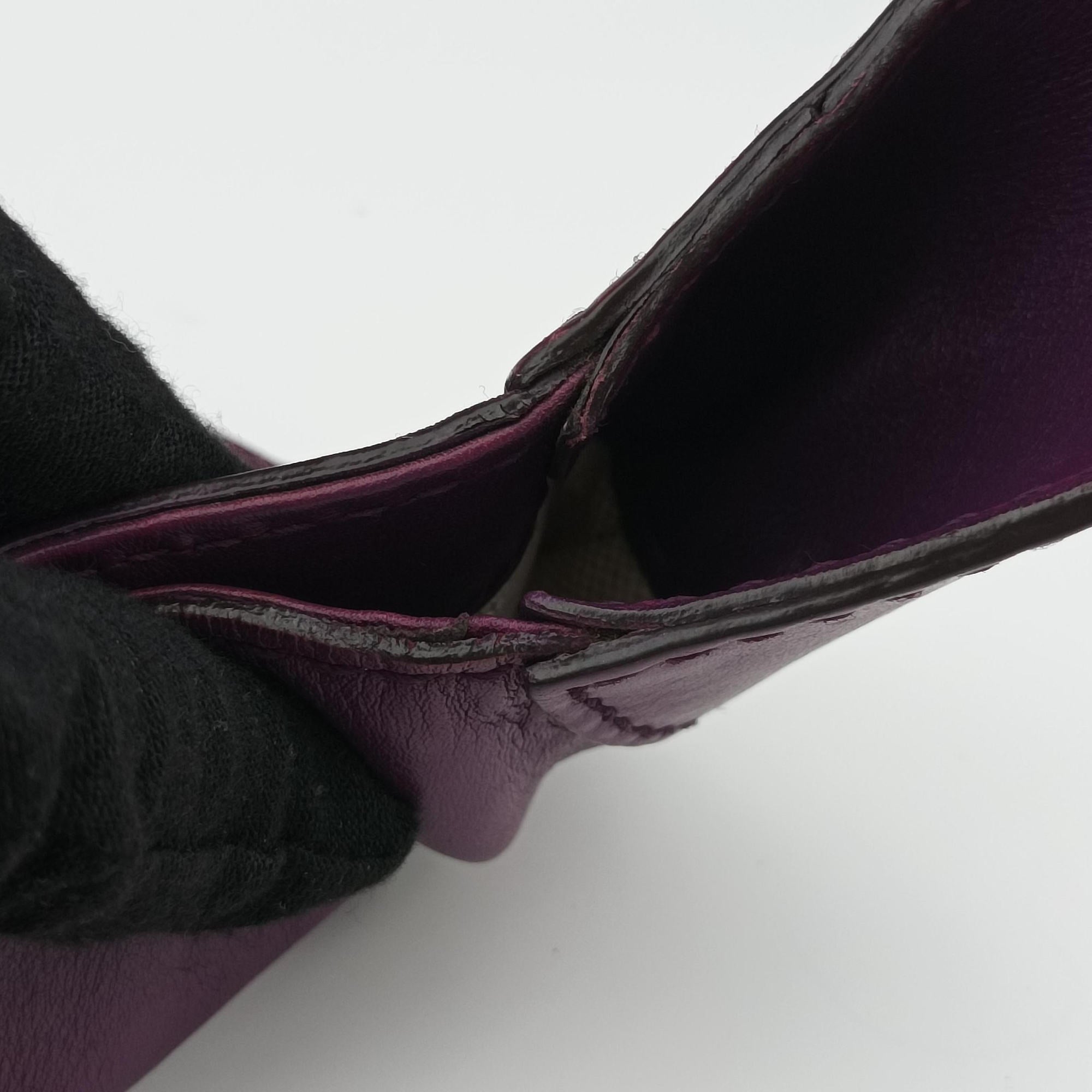 Vintage Gucci New jackie Purple Leather 277520 shoulderbag | stylenewstar