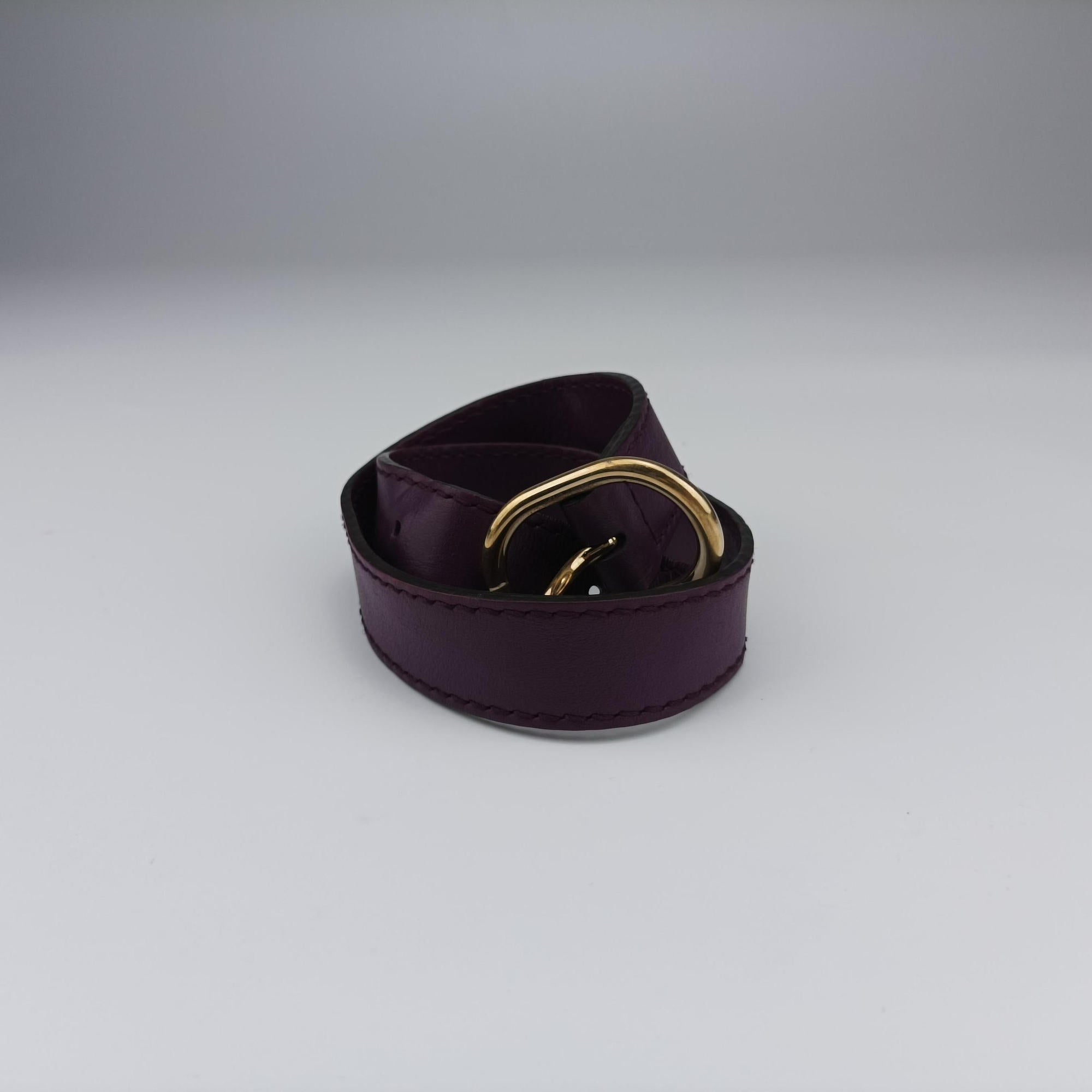 Vintage Gucci New jackie Purple Leather 277520 shoulderbag | stylenewstar