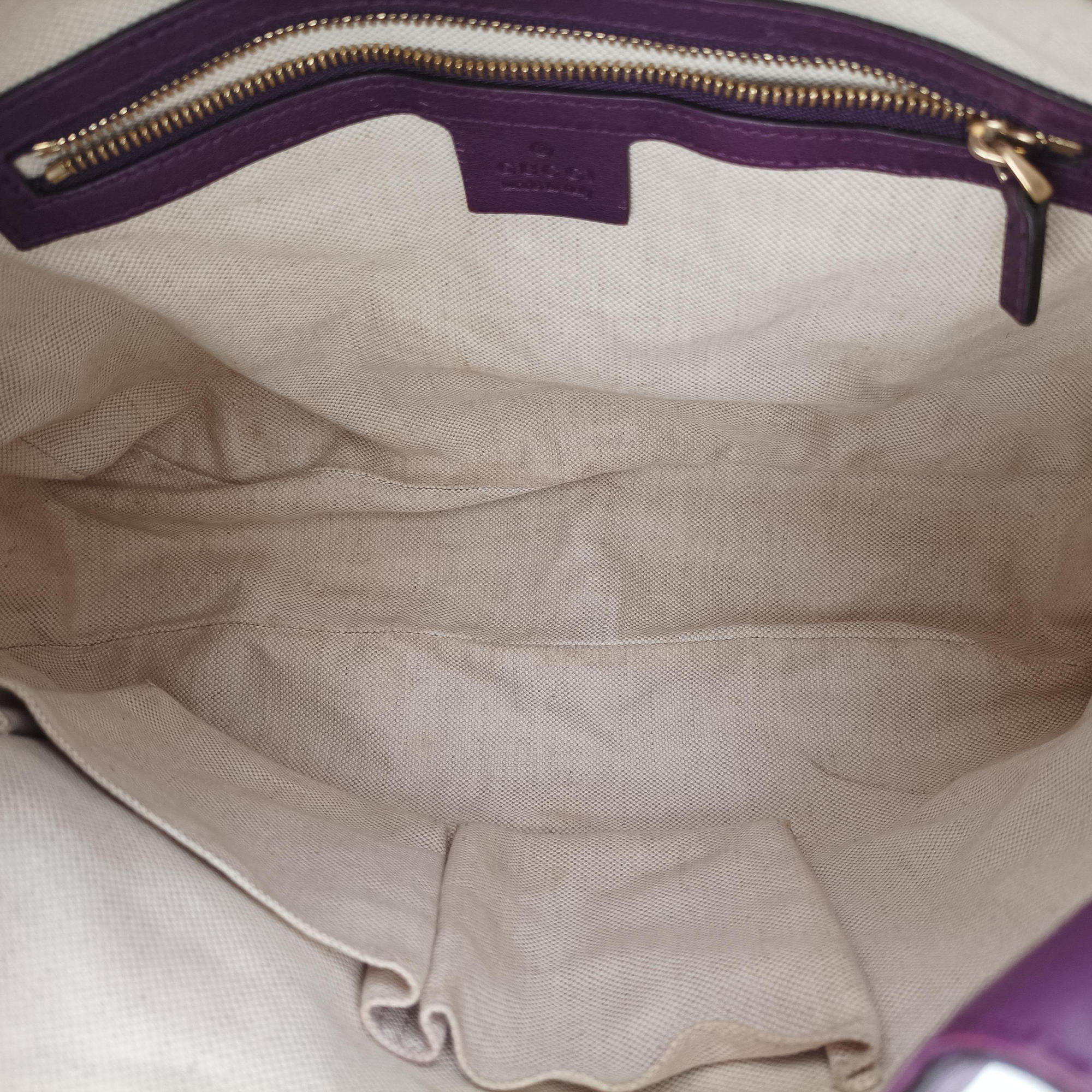Vintage Gucci New jackie Purple Leather 277520 shoulderbag | stylenewstar