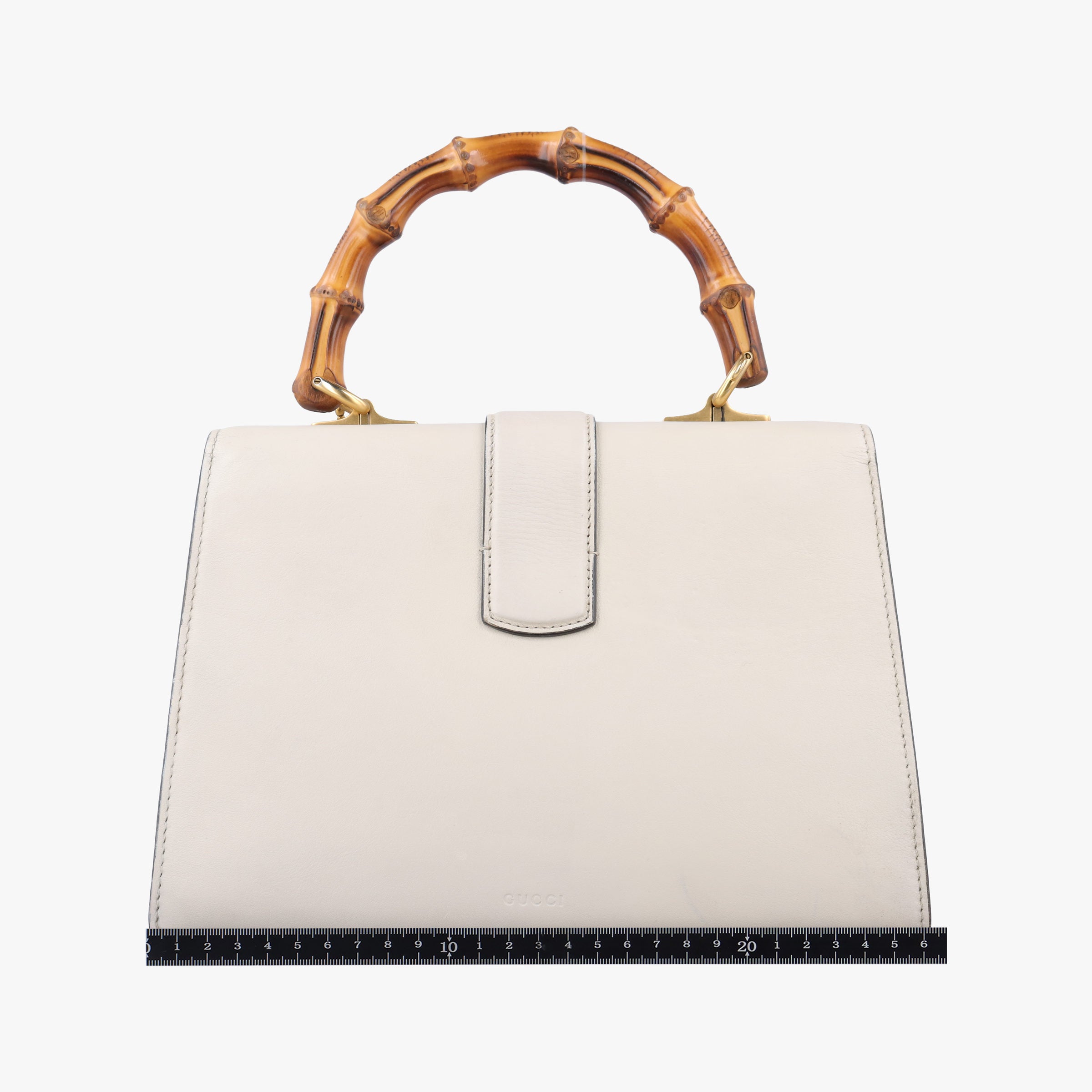 Pre-owned Gucci Dionysus bamboo White×navy×red Leather 448075 shoulderbag | stylenewstar