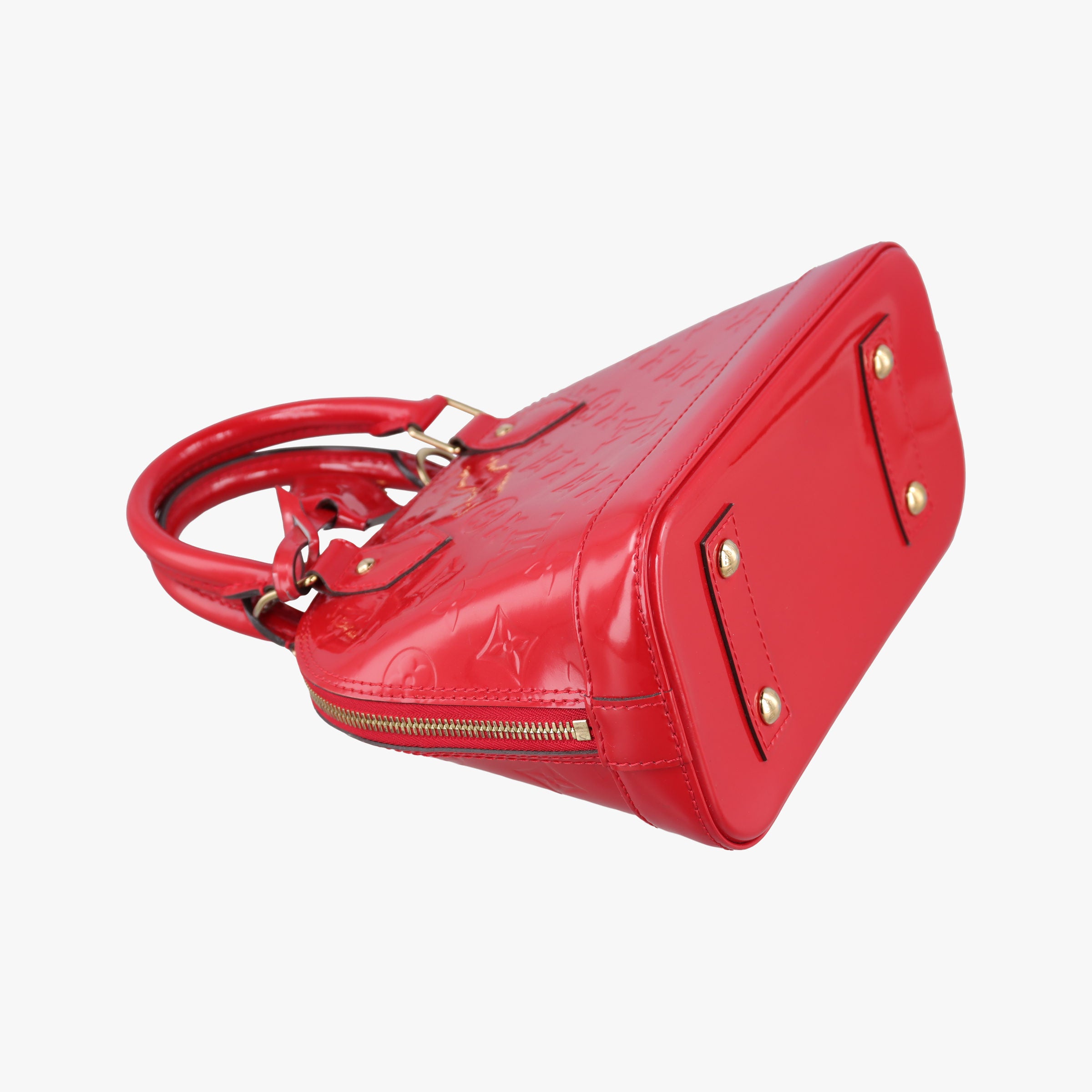 Vintage Louis Vuitton Alma BB CERISE Vernis M90174 shoulderbag | stylenewstar