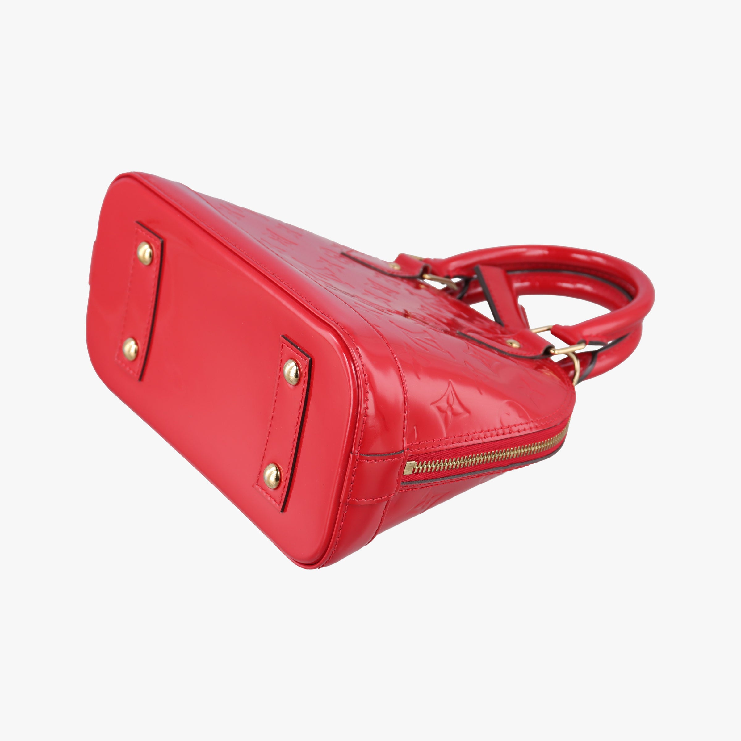 Vintage Louis Vuitton Alma BB CERISE Vernis M90174 shoulderbag | stylenewstar