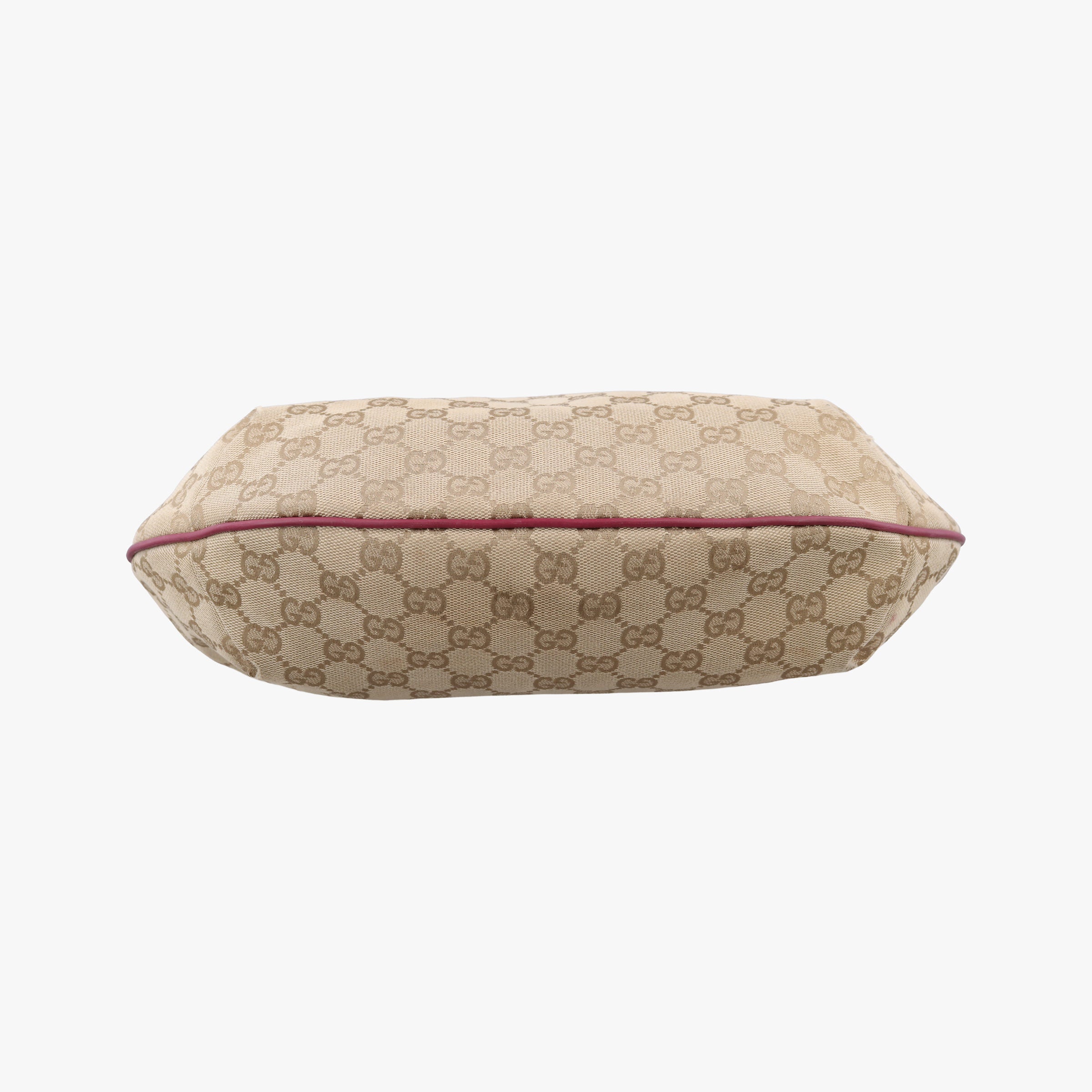 Secondhand Gucci Sherry Line Beige x Red Canvas×Leather 181092 shoulderbag | stylenewstar