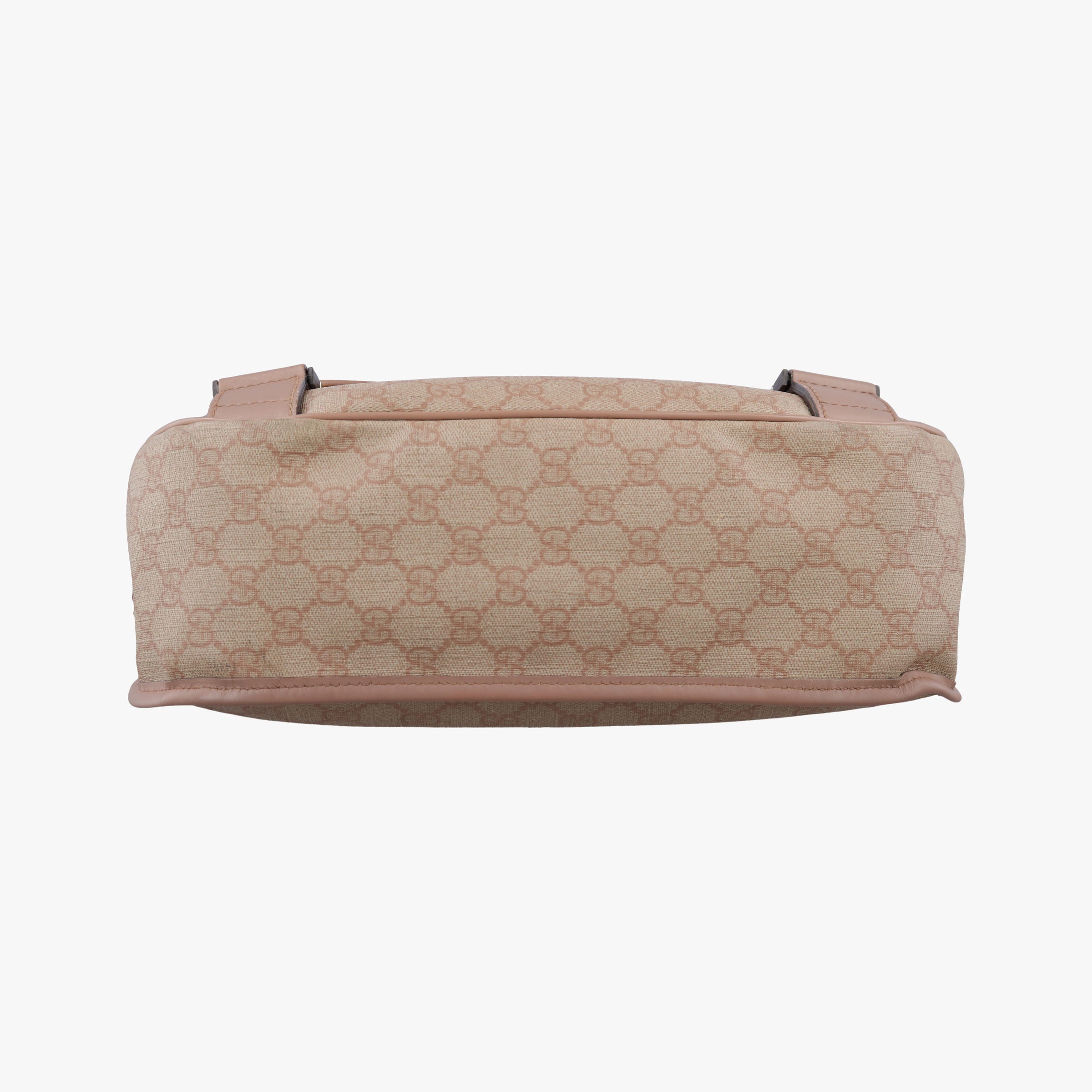 Secondhand Gucci GG Plus Messenger beige×Multicolour PVC coated canvas×Leather 201732 shoulderbag | stylenewstar