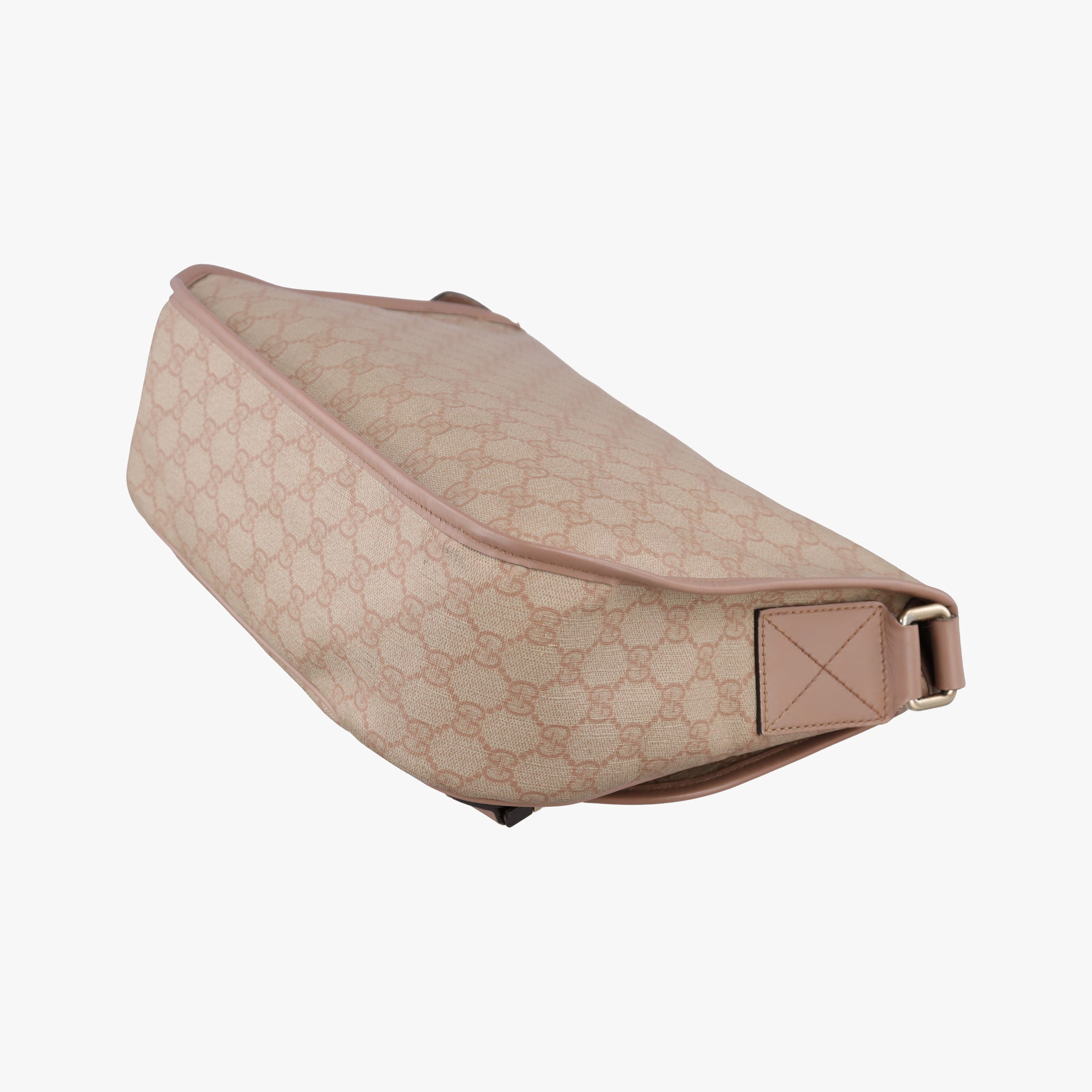 Secondhand Gucci GG Plus Messenger beige×Multicolour PVC coated canvas×Leather 201732 shoulderbag | stylenewstar