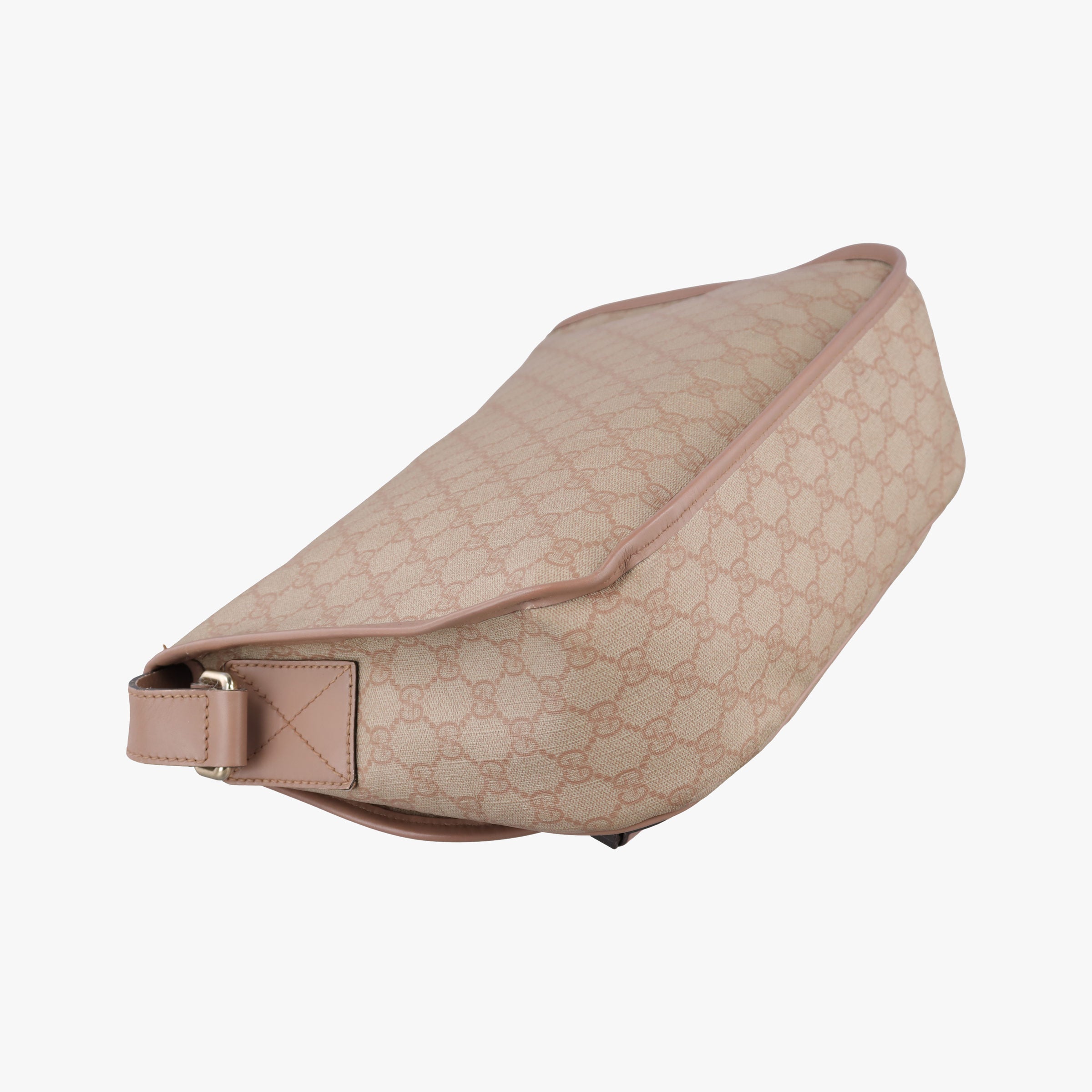 Secondhand Gucci GG Plus Messenger beige×Multicolour PVC coated canvas×Leather 201732 shoulderbag | stylenewstar